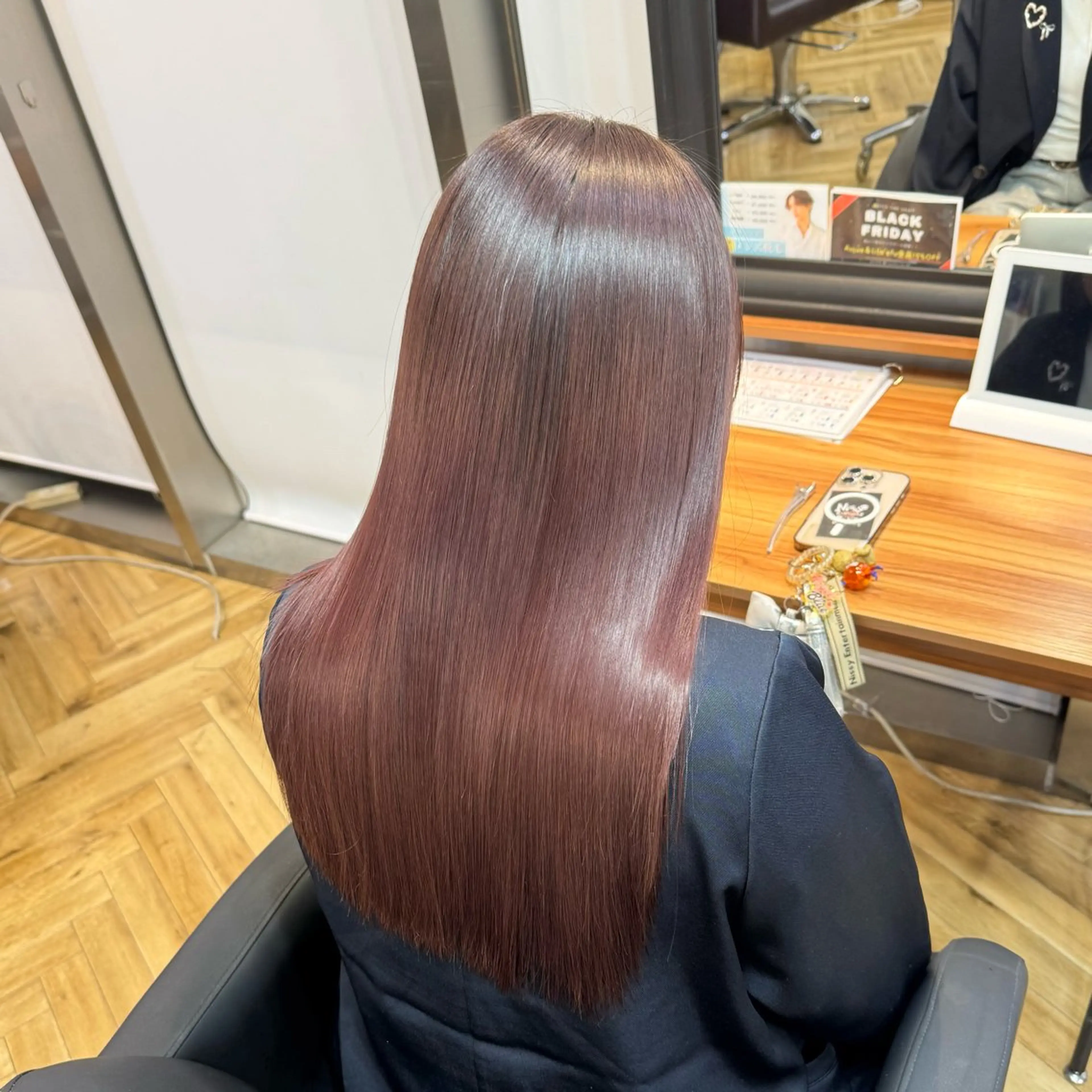 ロング 髪質改善 森 はるなのヘアスタイル