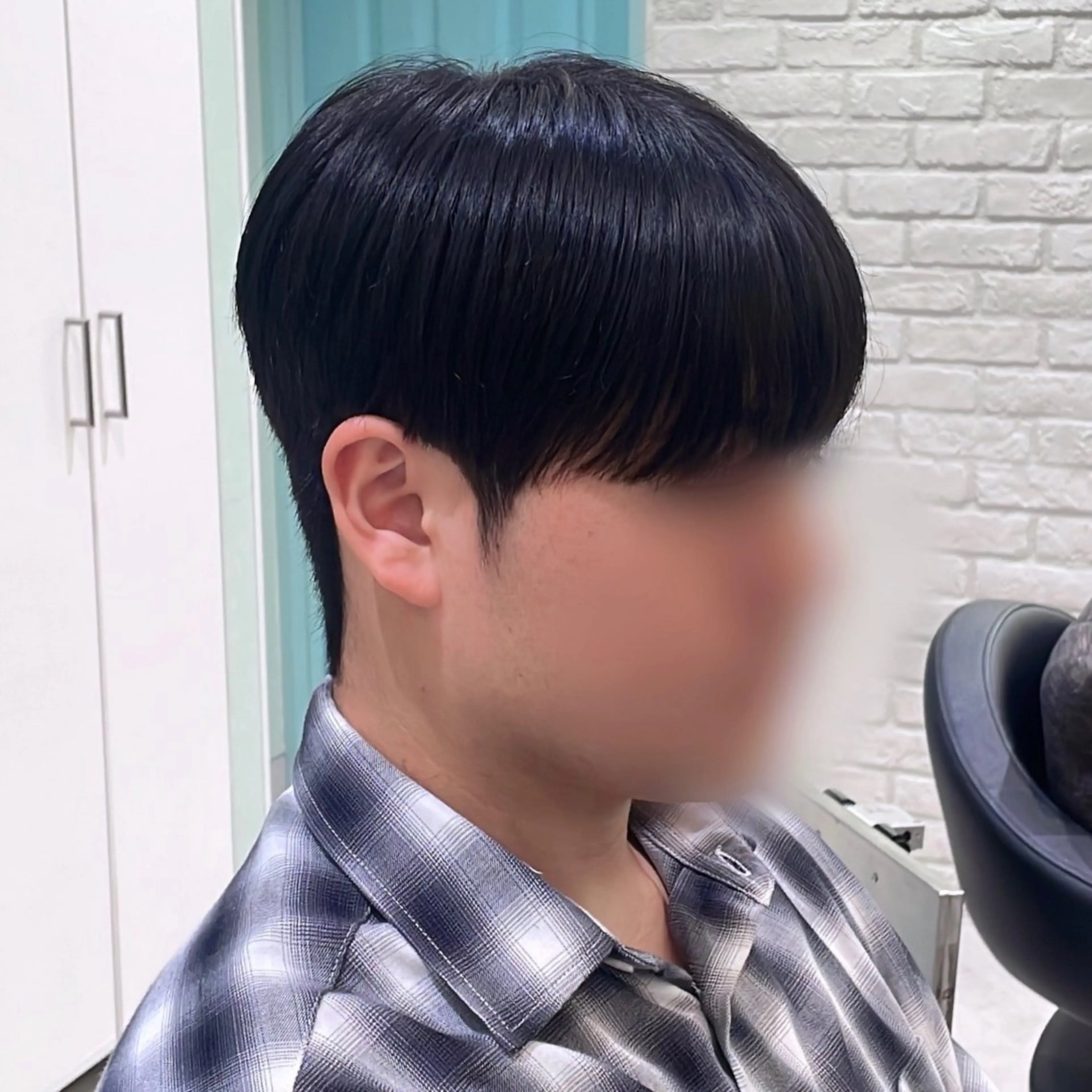 ショート パーマ ヘアアレンジ メンズ パク・ボミン小野リエ 韓国ハーフ🦊のヘアスタイル