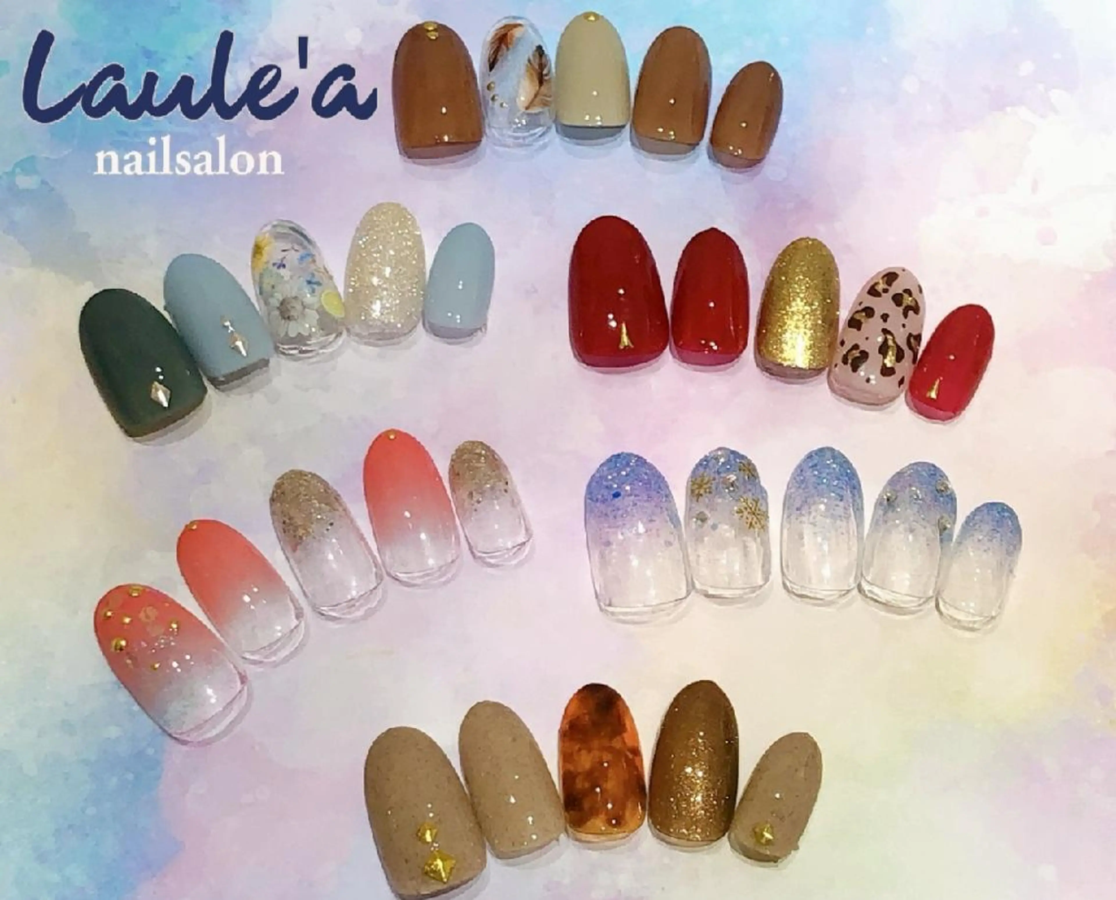 ネイル ハンドネイル Laule’a 昭島店のネイルデザイン