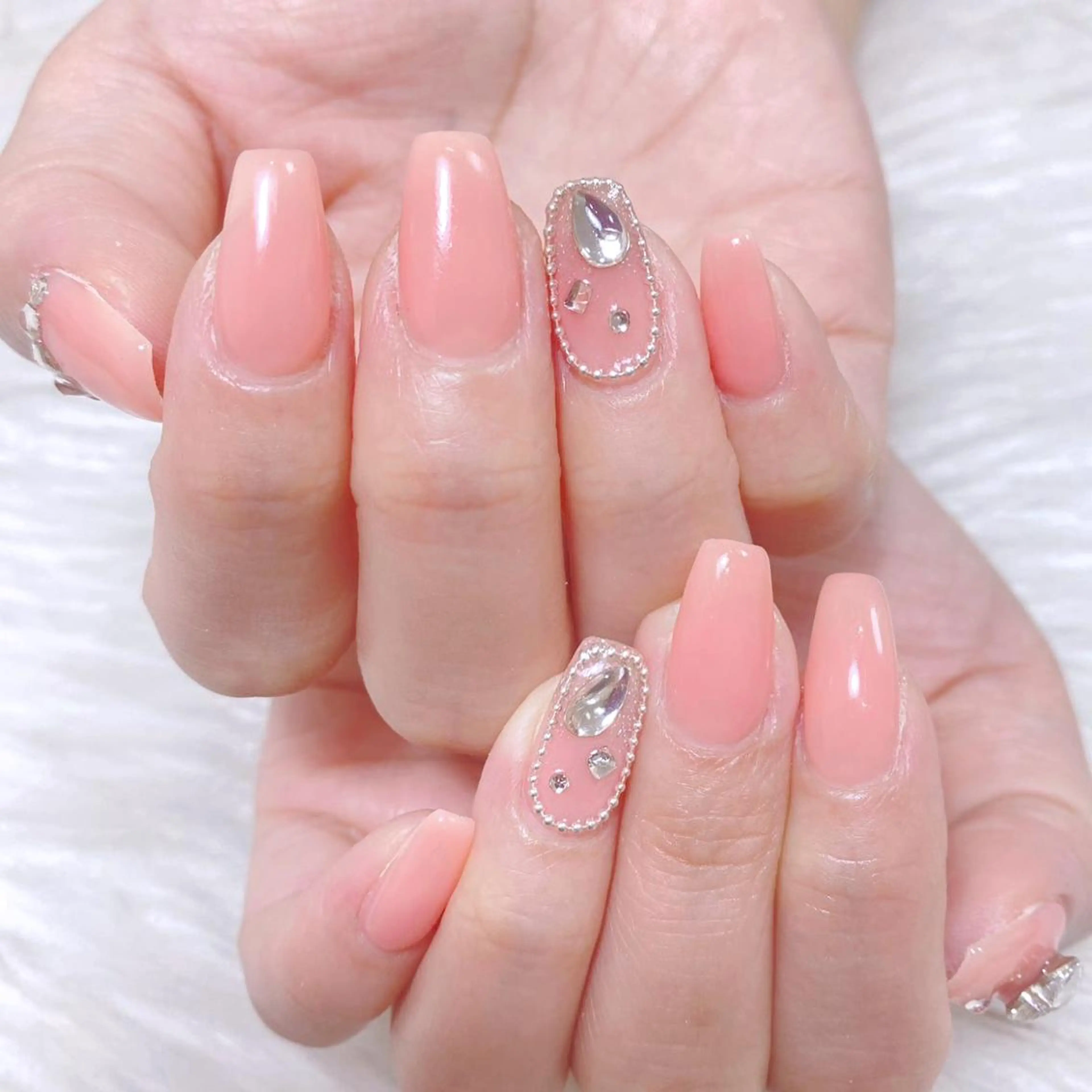 ネイル ハンドネイル ハンドケア Diamond 🚢のネイルデザイン