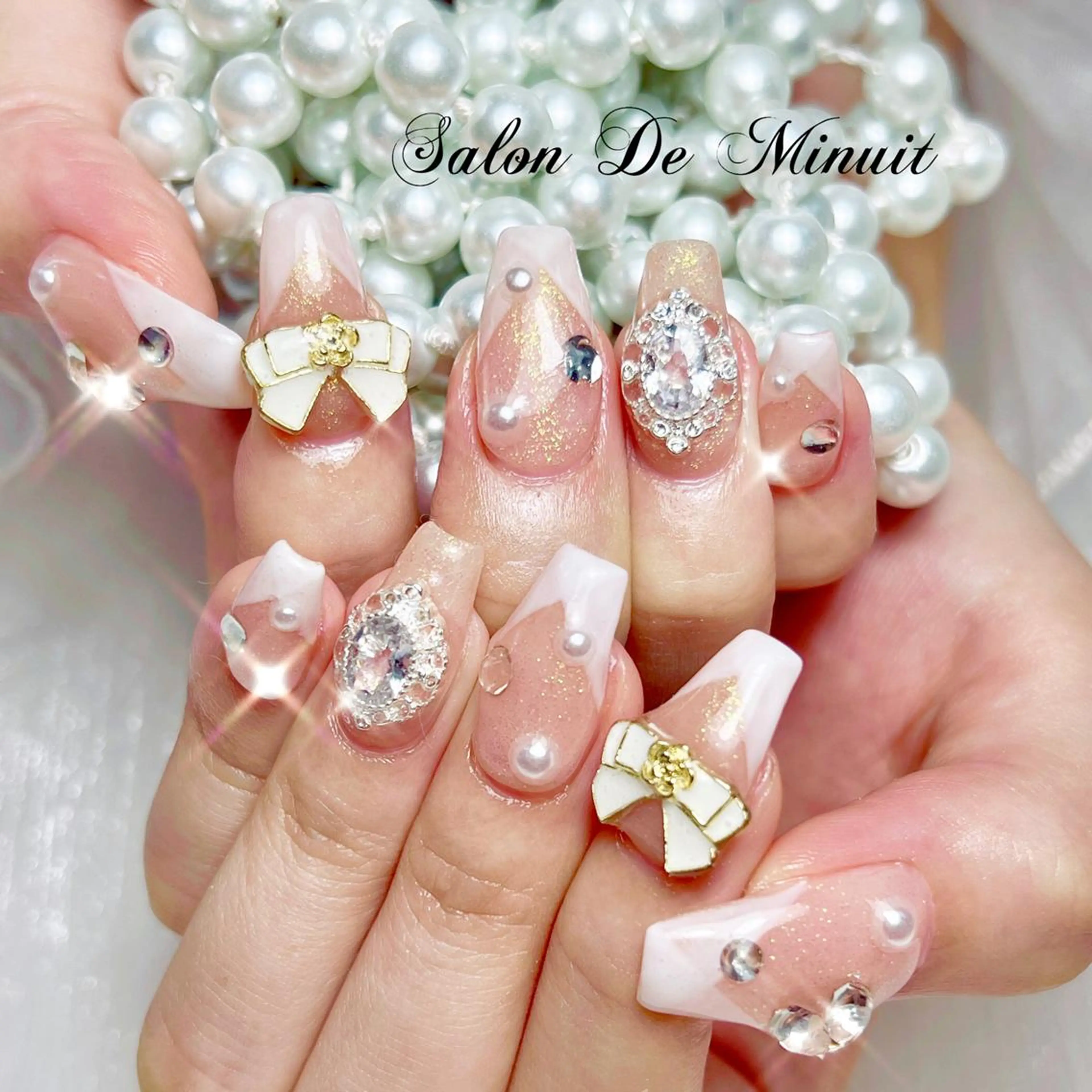 ネイル ハンドネイル ハンドケア Momo 🤍のネイルデザイン