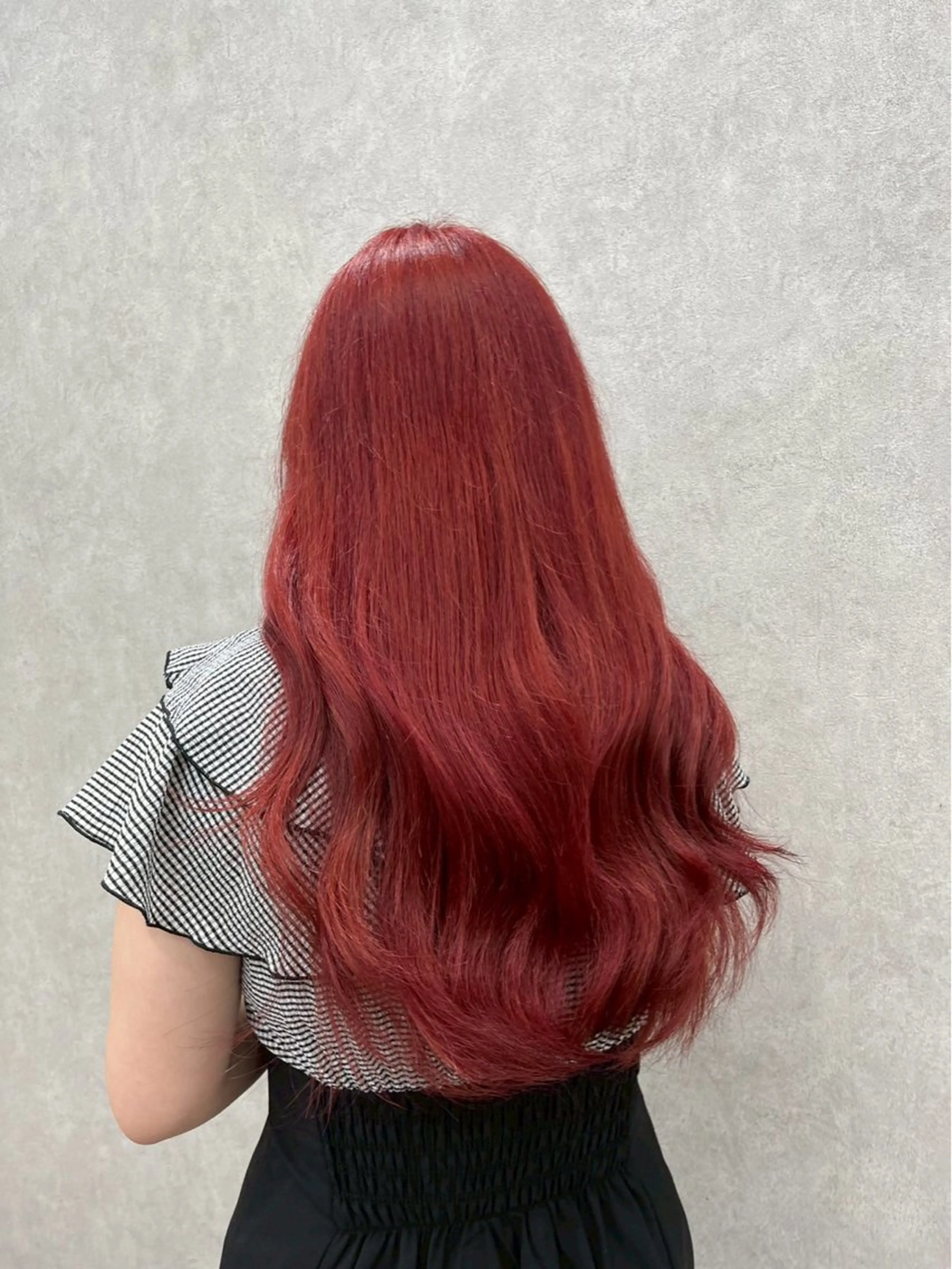 ロング カラー ハイトーンカラー🐬 えりかのヘアスタイル