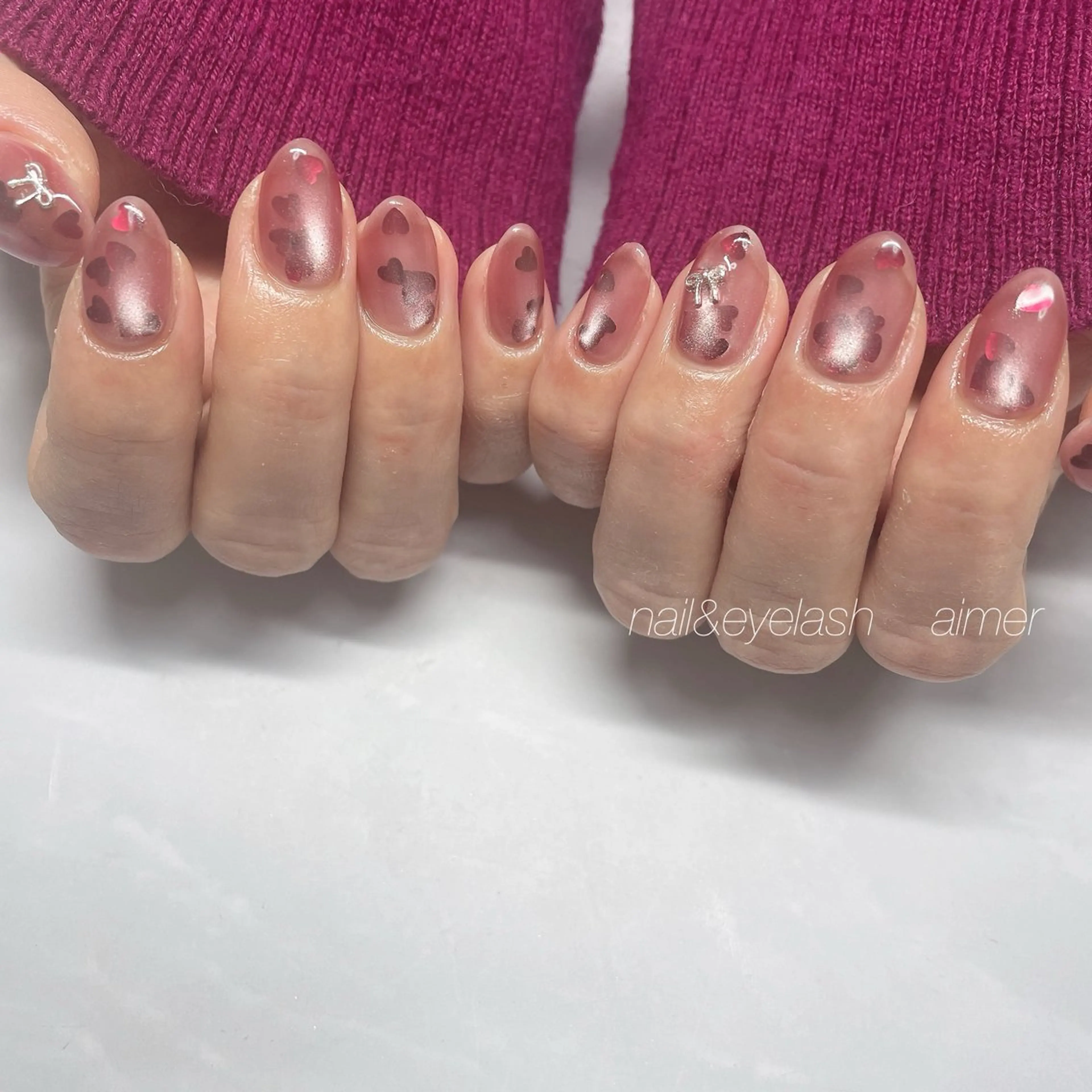 ネイル nail&eye aimerのマツエク・マツパデザイン