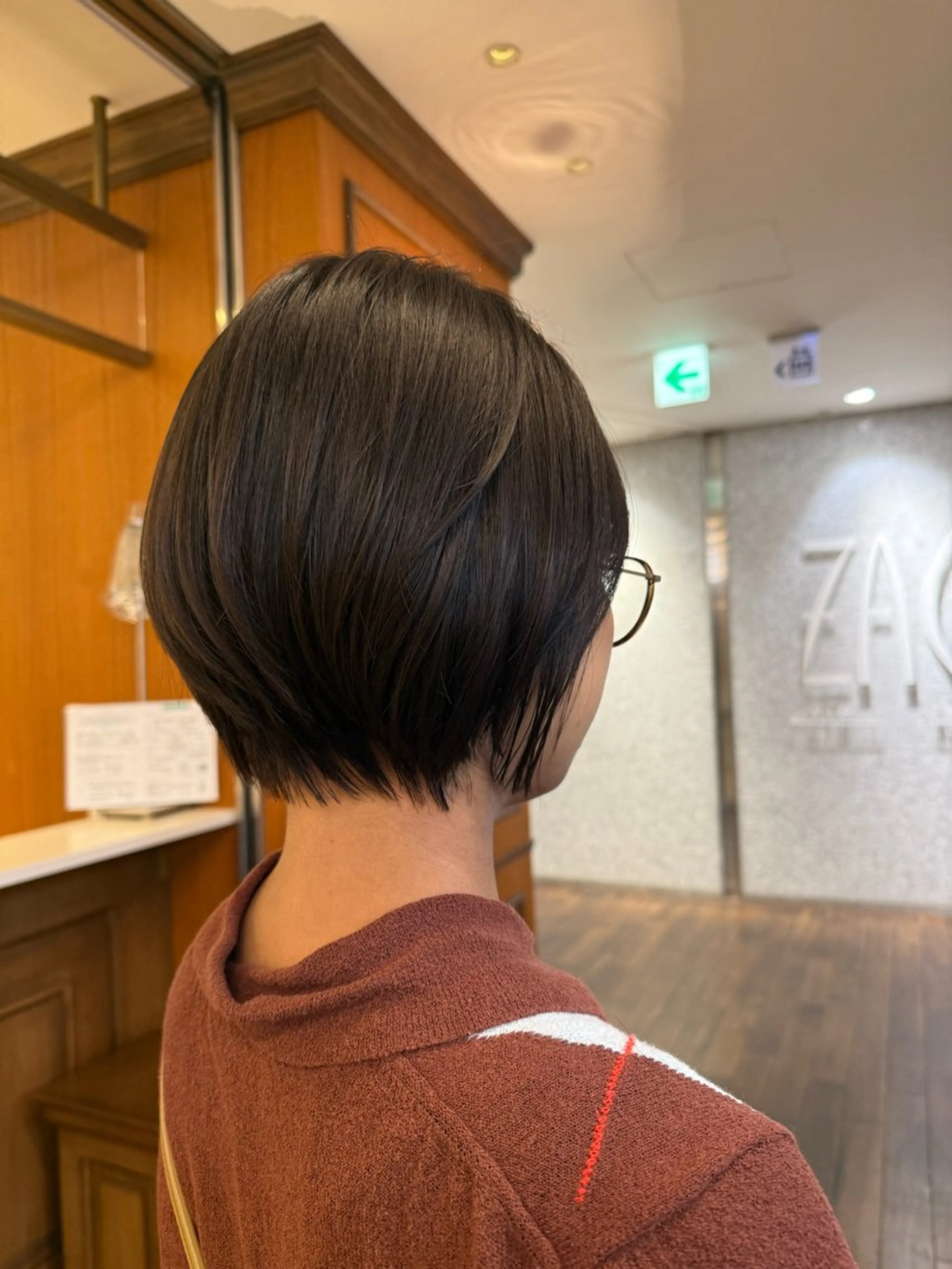 ショート 丸みショート ショートヘア wada  rina /ショートボブのヘアスタイル