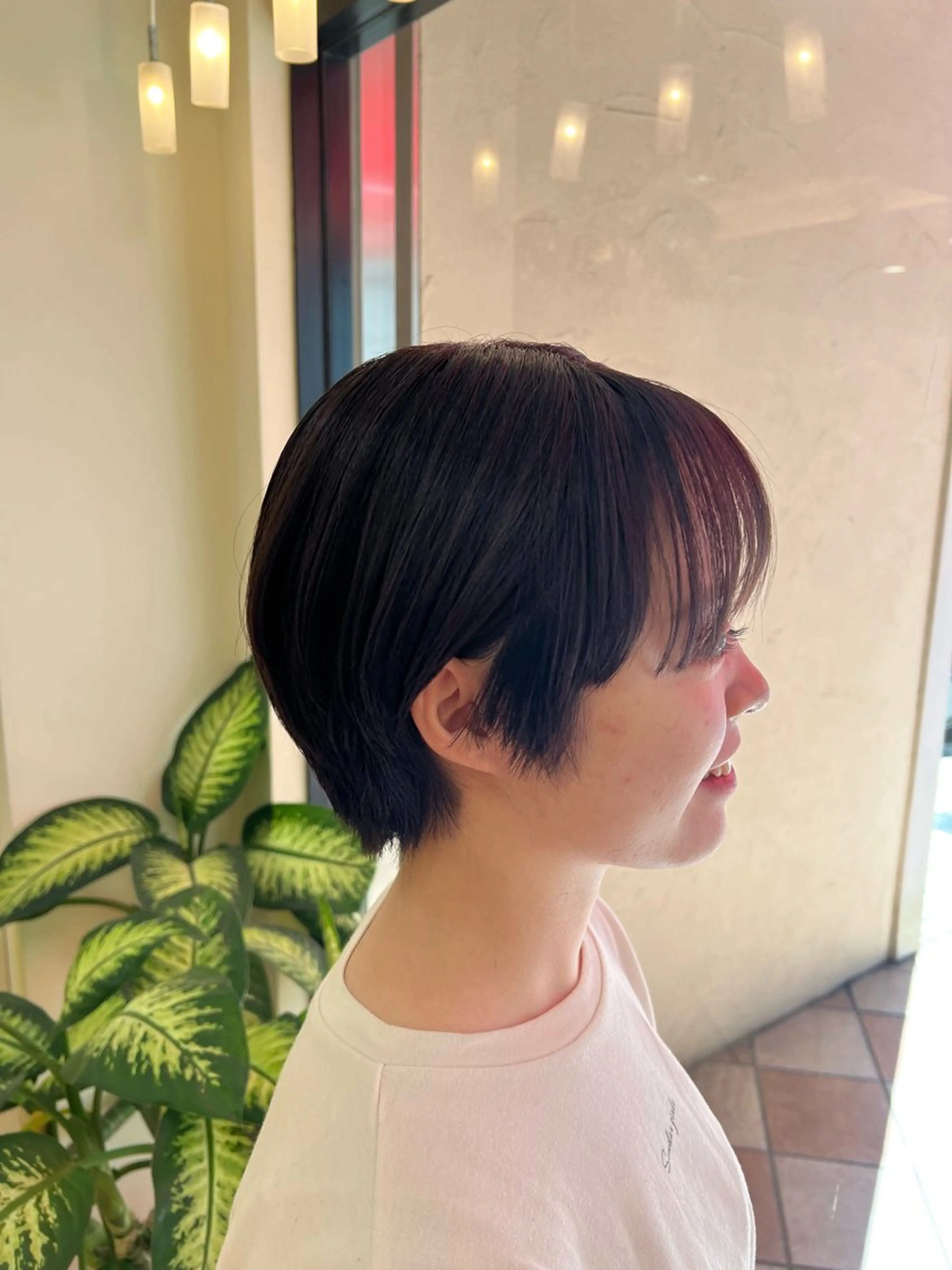 ショート ショートヘア 吉澤 杏美のヘアスタイル