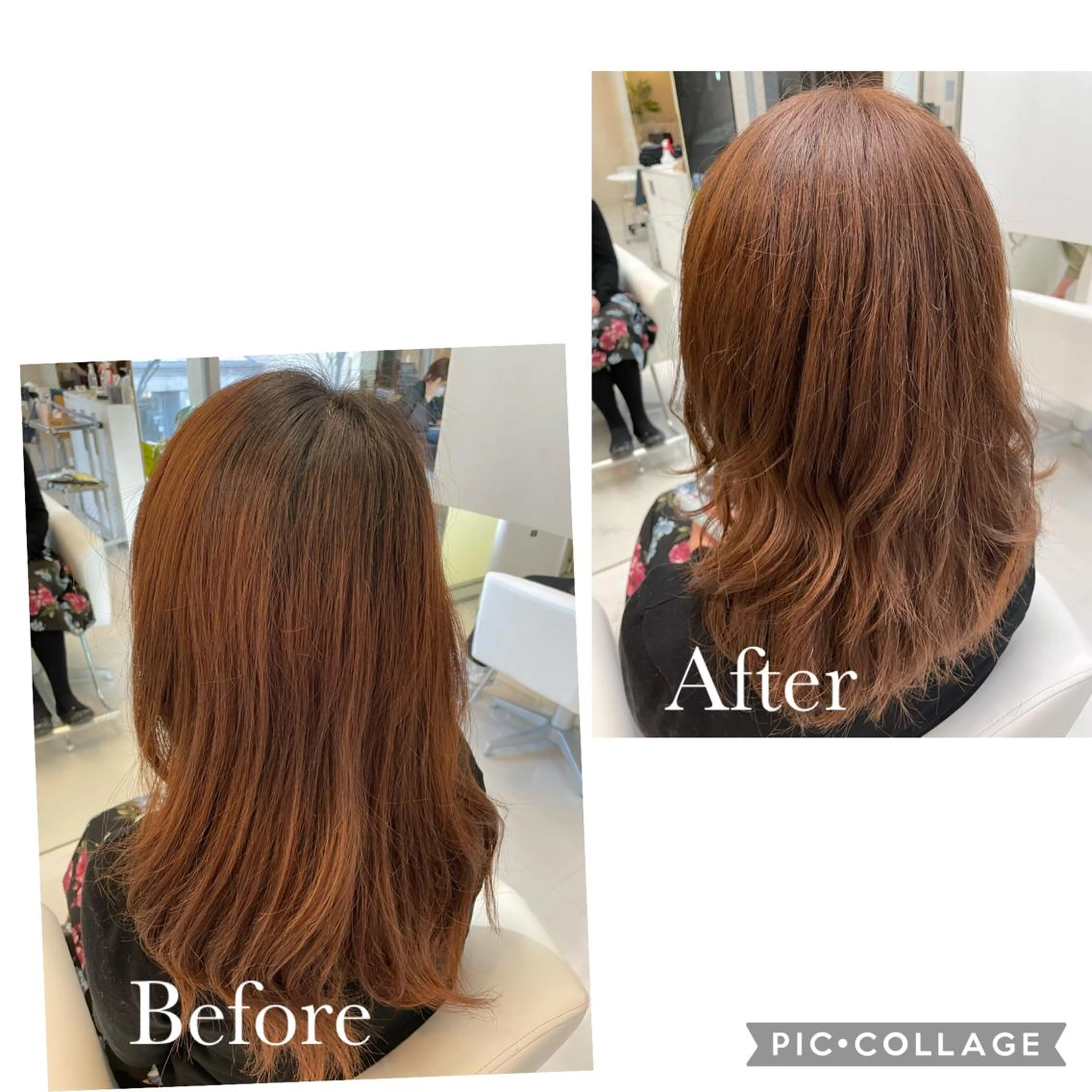 カラー 山本 菜月のヘアスタイル