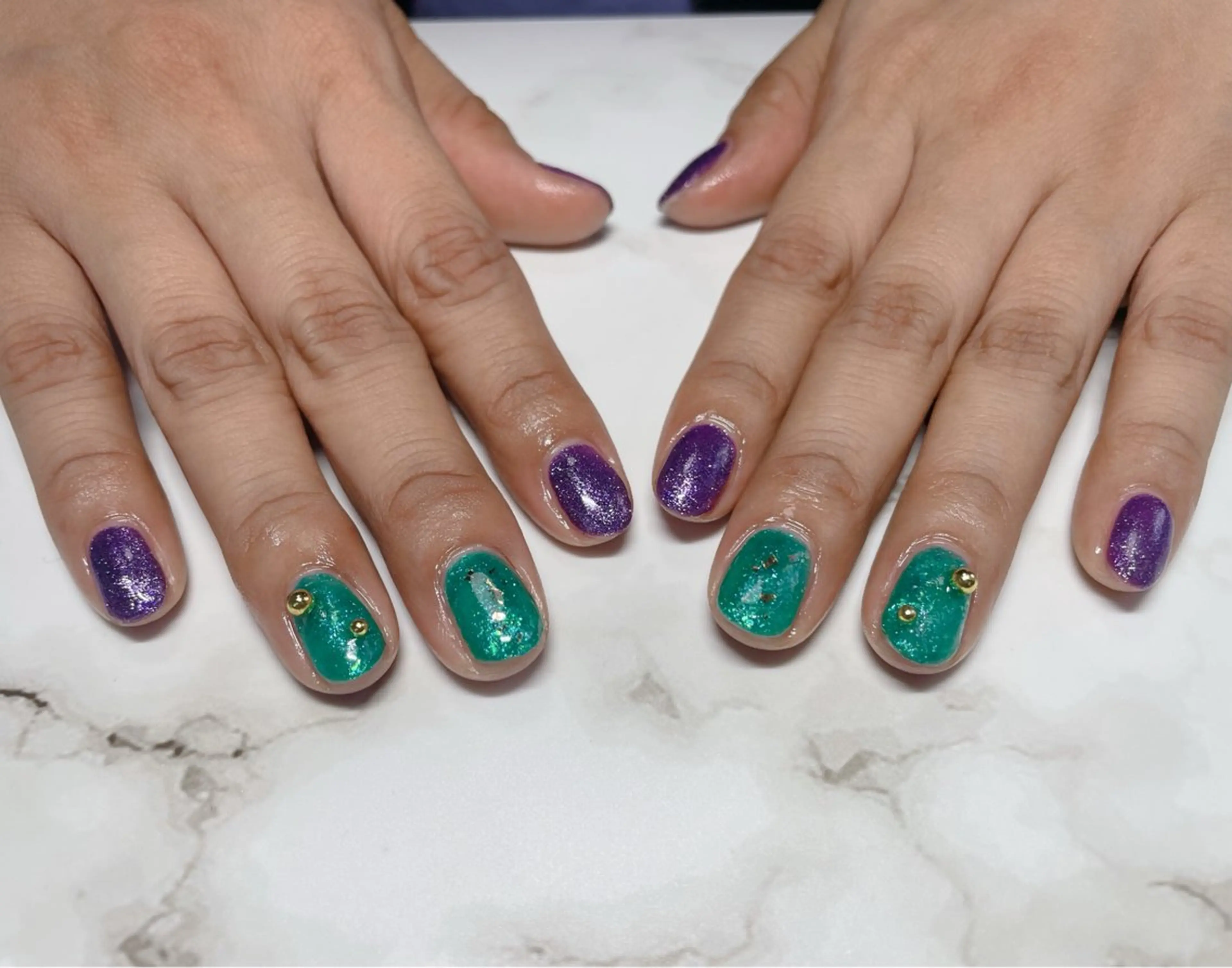 ネイル シンプルネイル nail salon＊シェリコ＊所属・nail salon シェリコのネイルデザイン