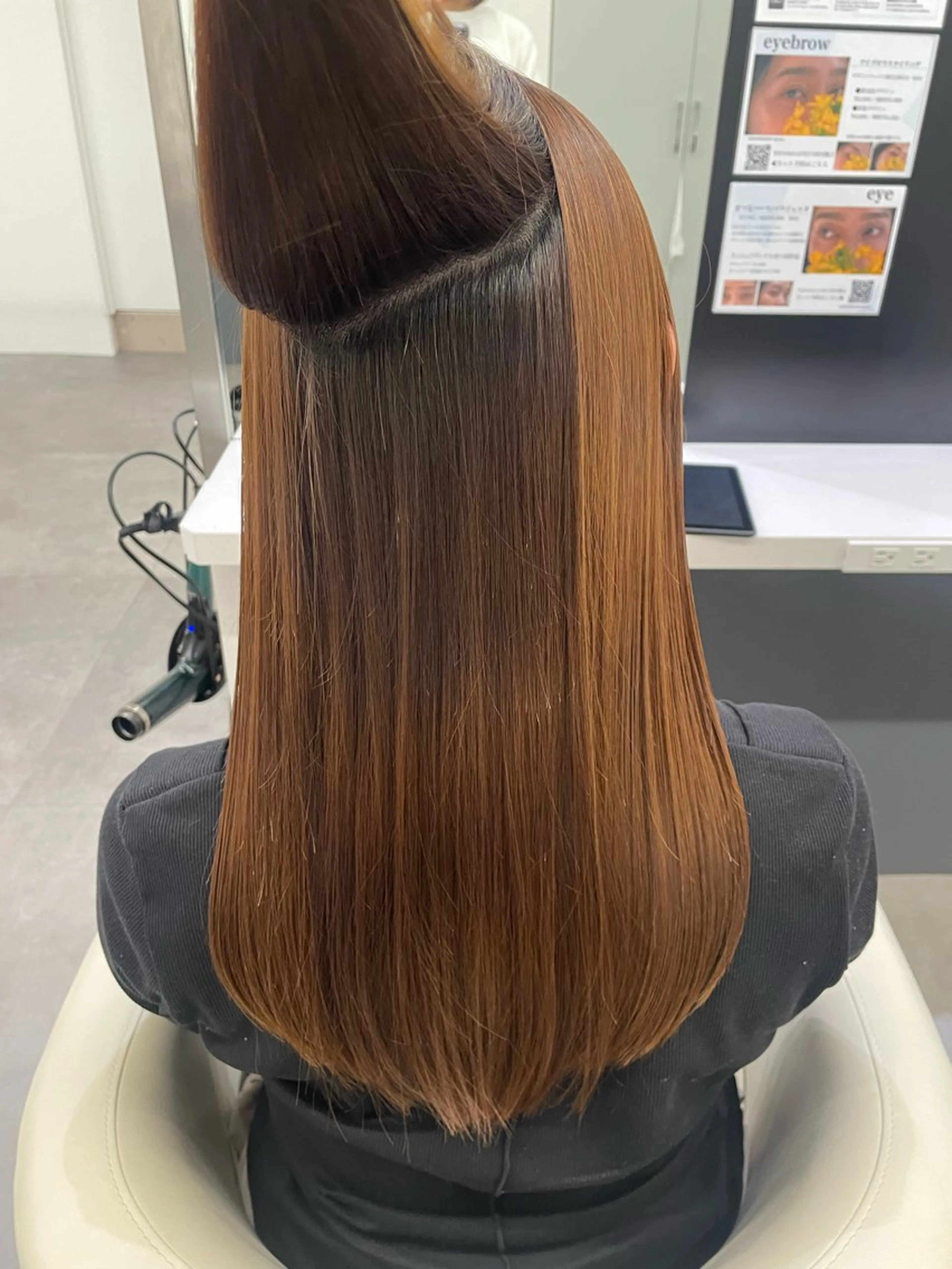 パーマ 髪質改善 ストレートパーマ カラーモデル募集/ 森本明花のヘアスタイル