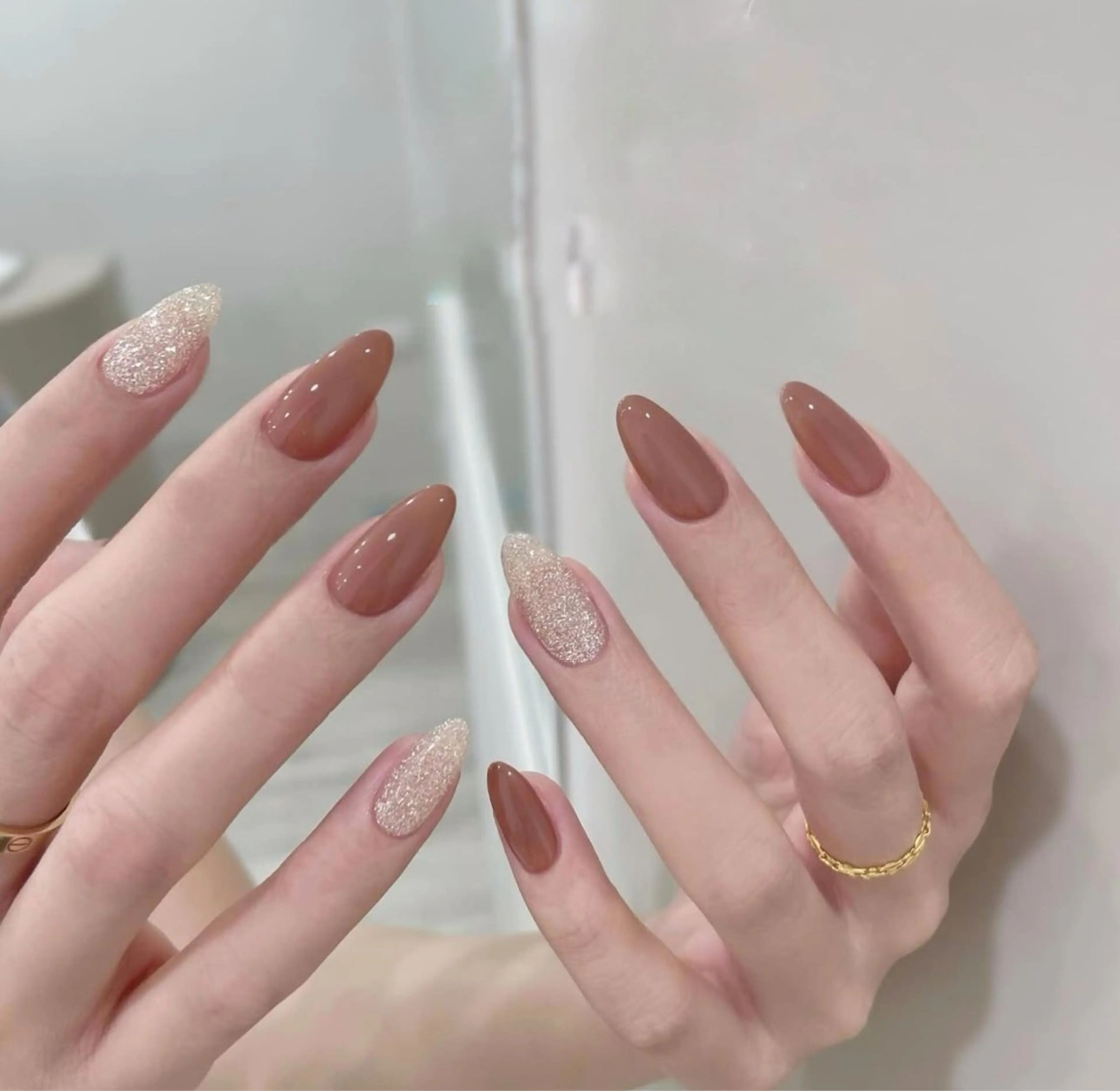 ネイル ワンカラーネイル sora ❄️のネイルデザイン