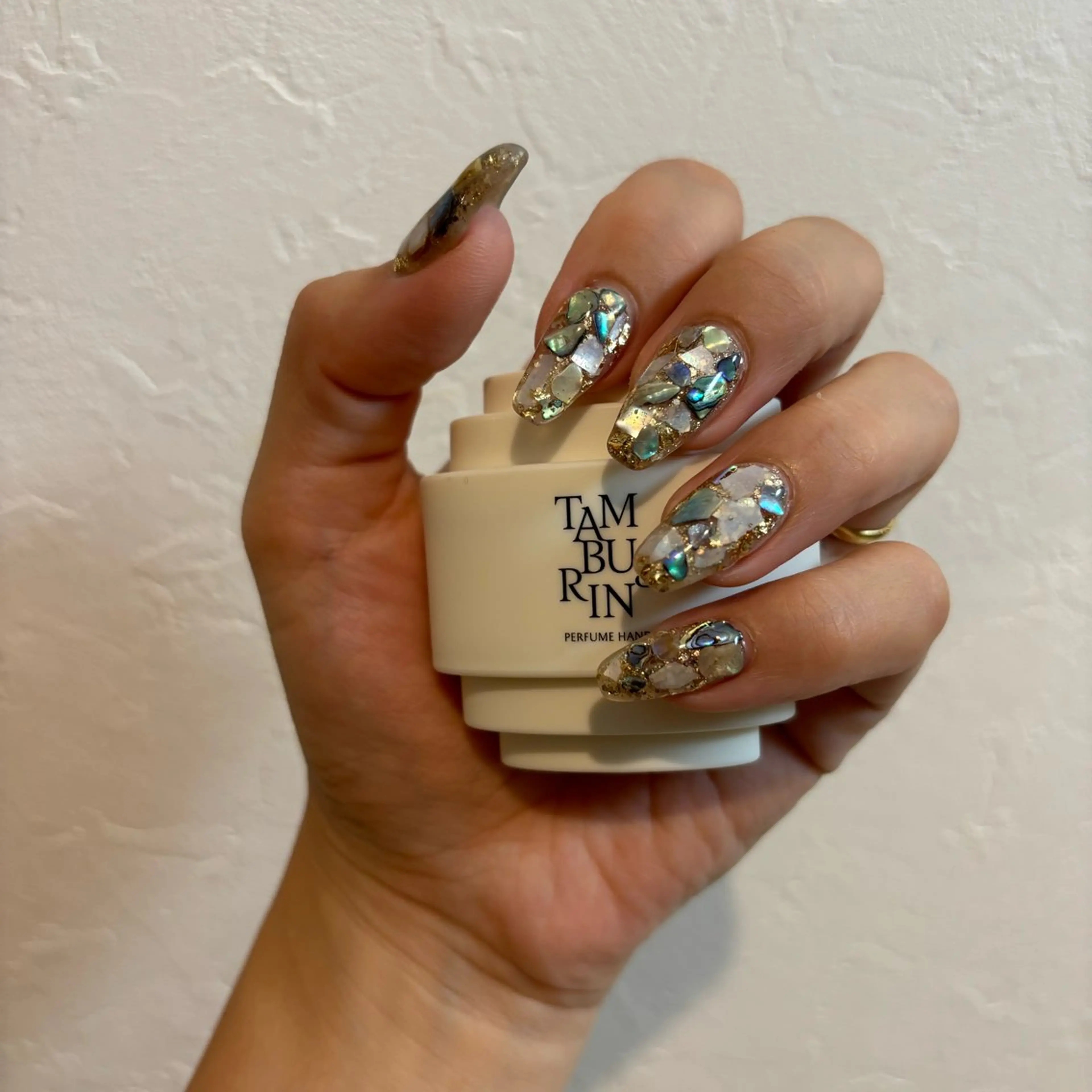 ネイル ハンドネイル Sea  nail by emaのネイルデザイン