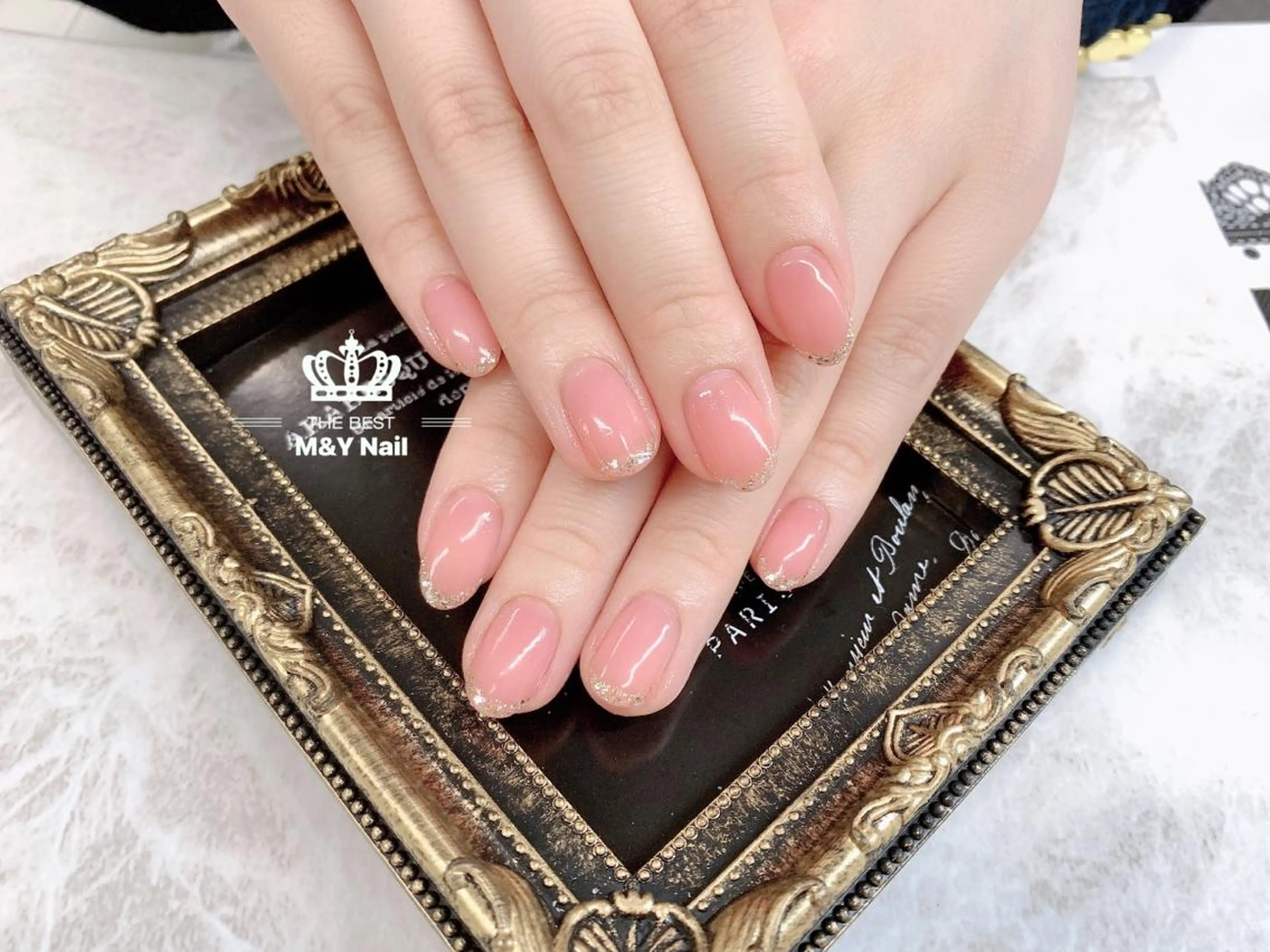 ネイル シンプルネイル ハンドネイル ハンドケア M&Y NailSalonのネイルデザイン