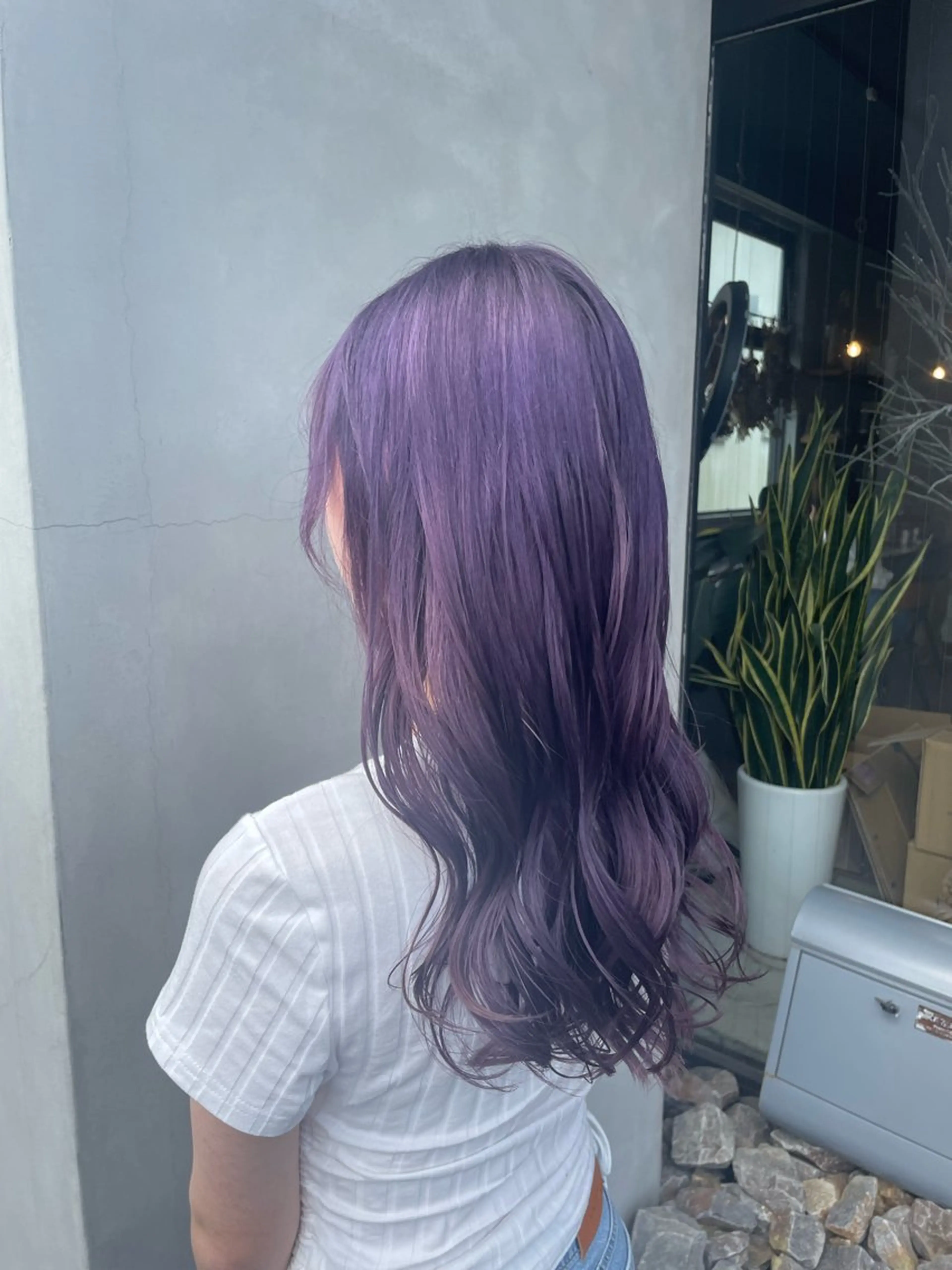 ロング カラー ヘアカラー 艶髪/透明感カラー/ 韓国/nonokaのヘアスタイル