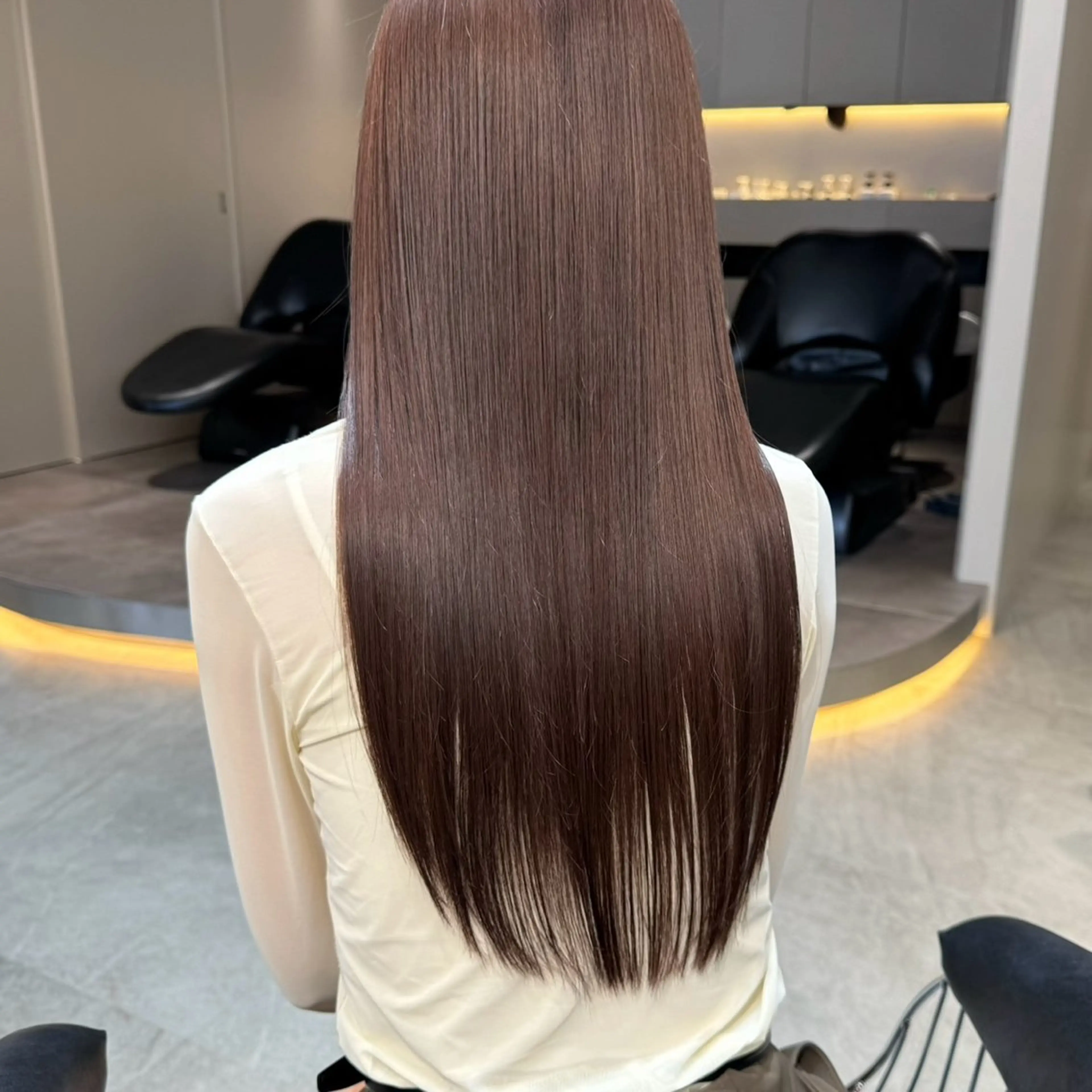 ロング カラー ヘアカラー トリートメント Lond Loire 門前仲町駅 徒歩3分のヘアスタイル