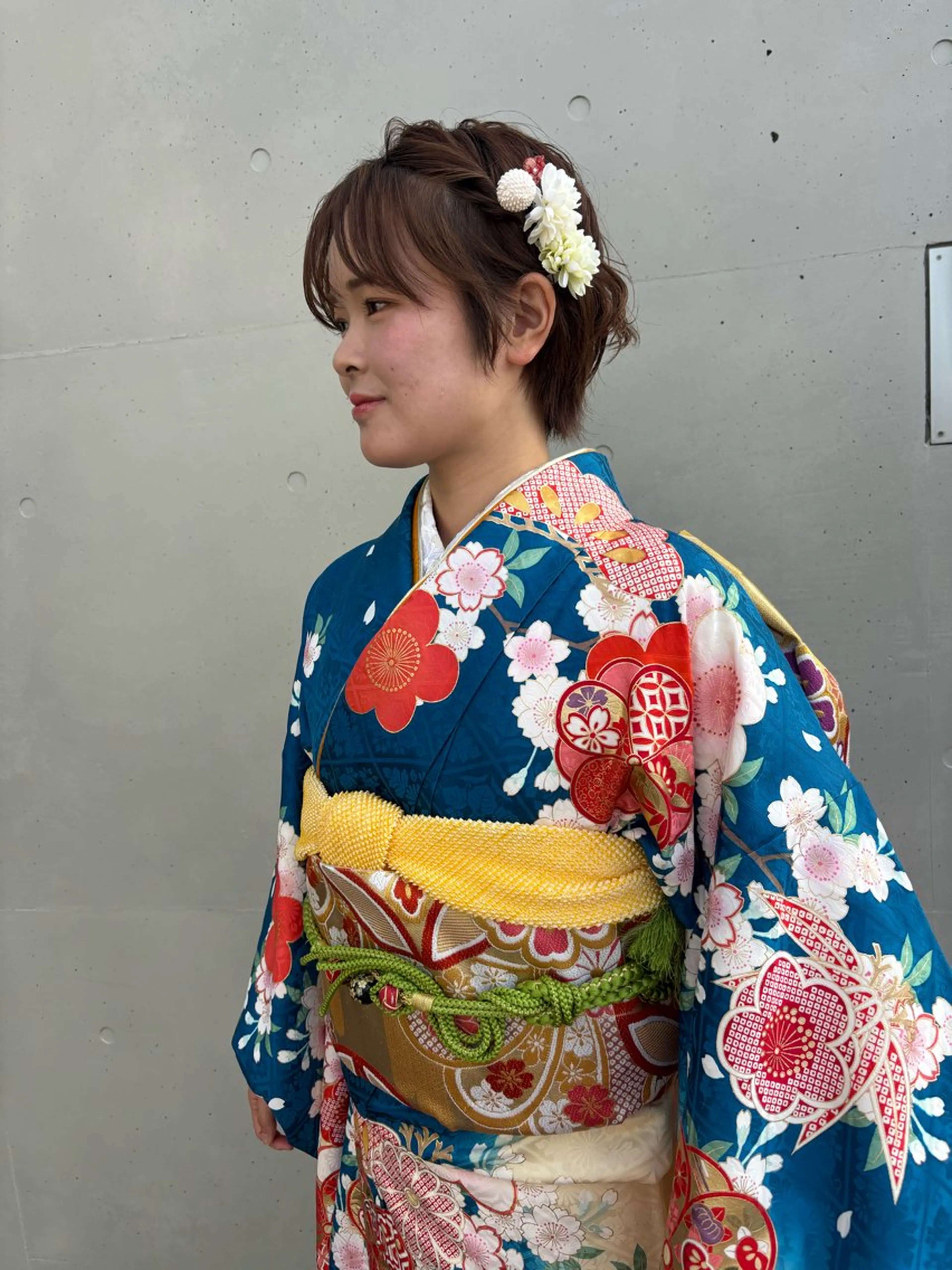 ショート カラー ヘアアレンジ 大林 エリコのヘアスタイル