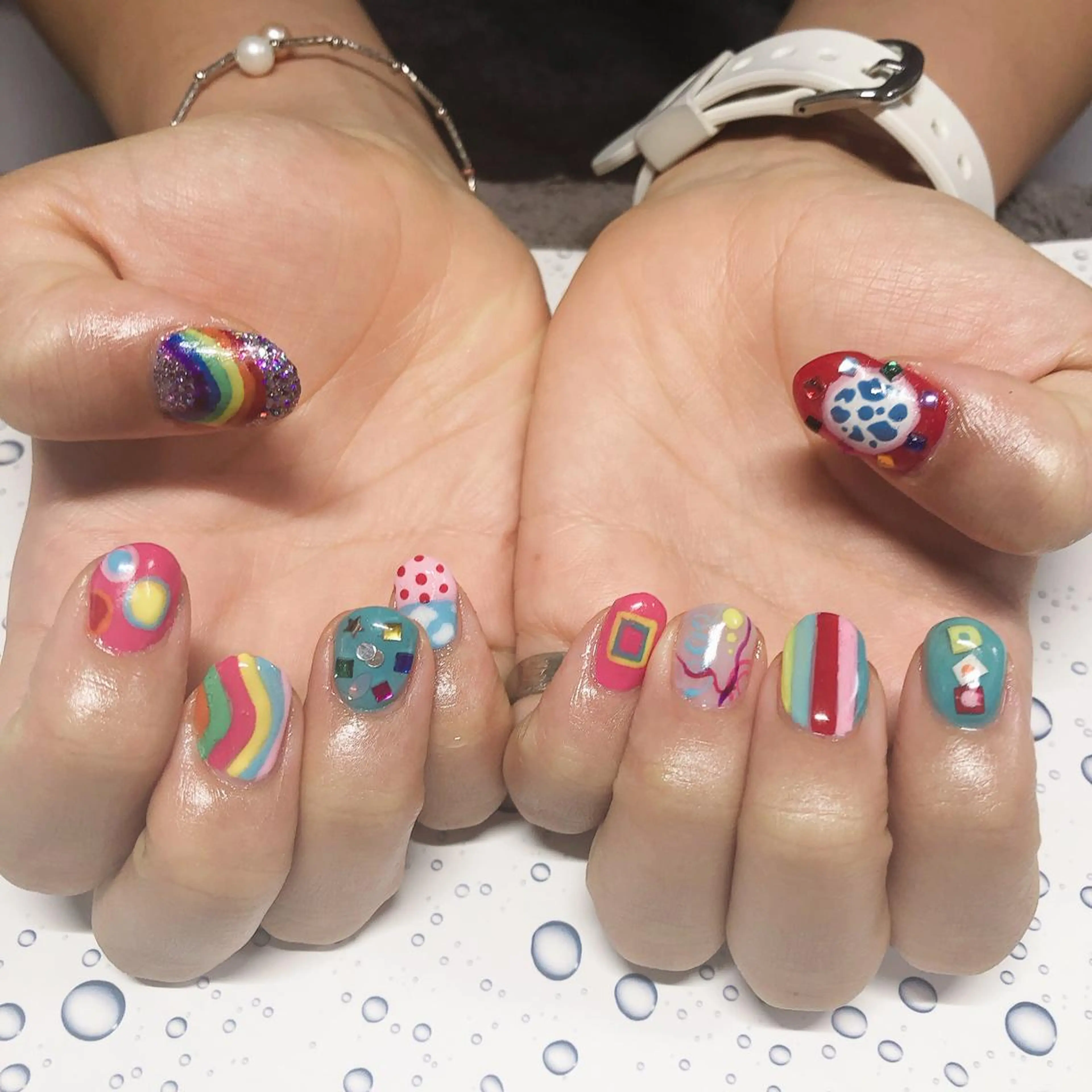 ネイル アートネイル 奥園 良恵のネイルデザイン