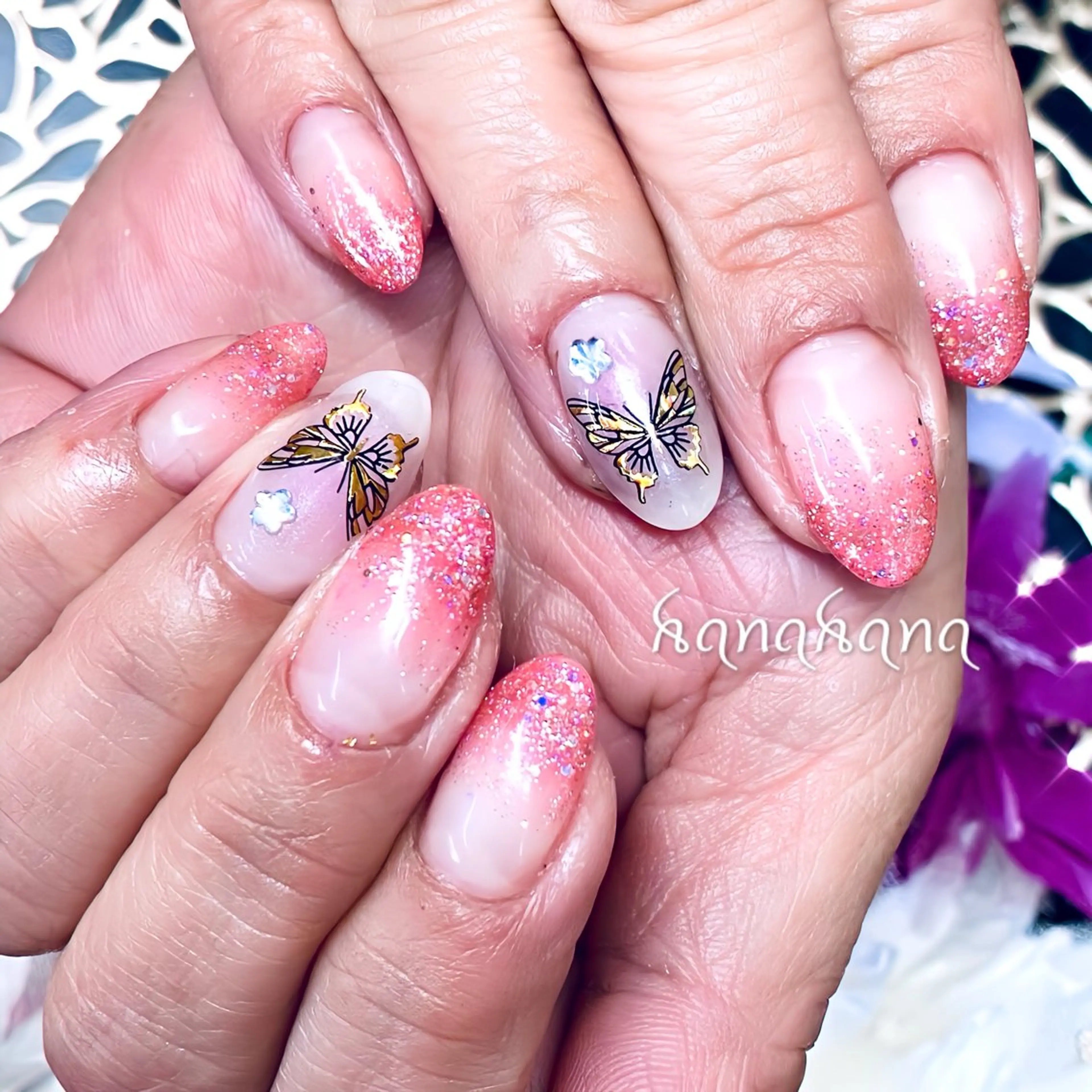 ネイル ジェルネイル HANAHANAのネイルデザイン
