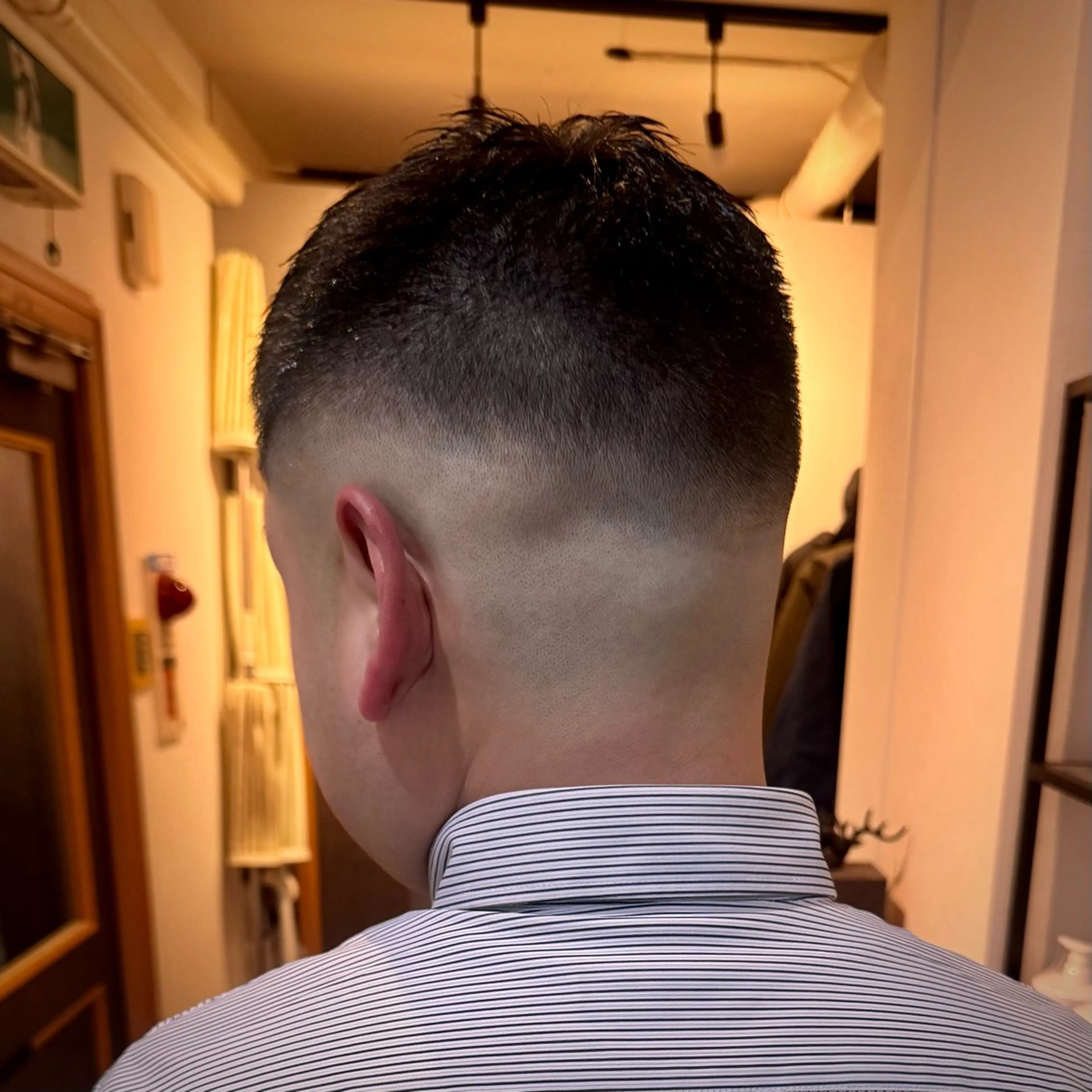 ショート メンズ フェードカット スキンフェード カット GLADMAN'S CUT CLUB 立川所属・立川メンズカット/ メンズパーマ💈三上のヘアスタイル