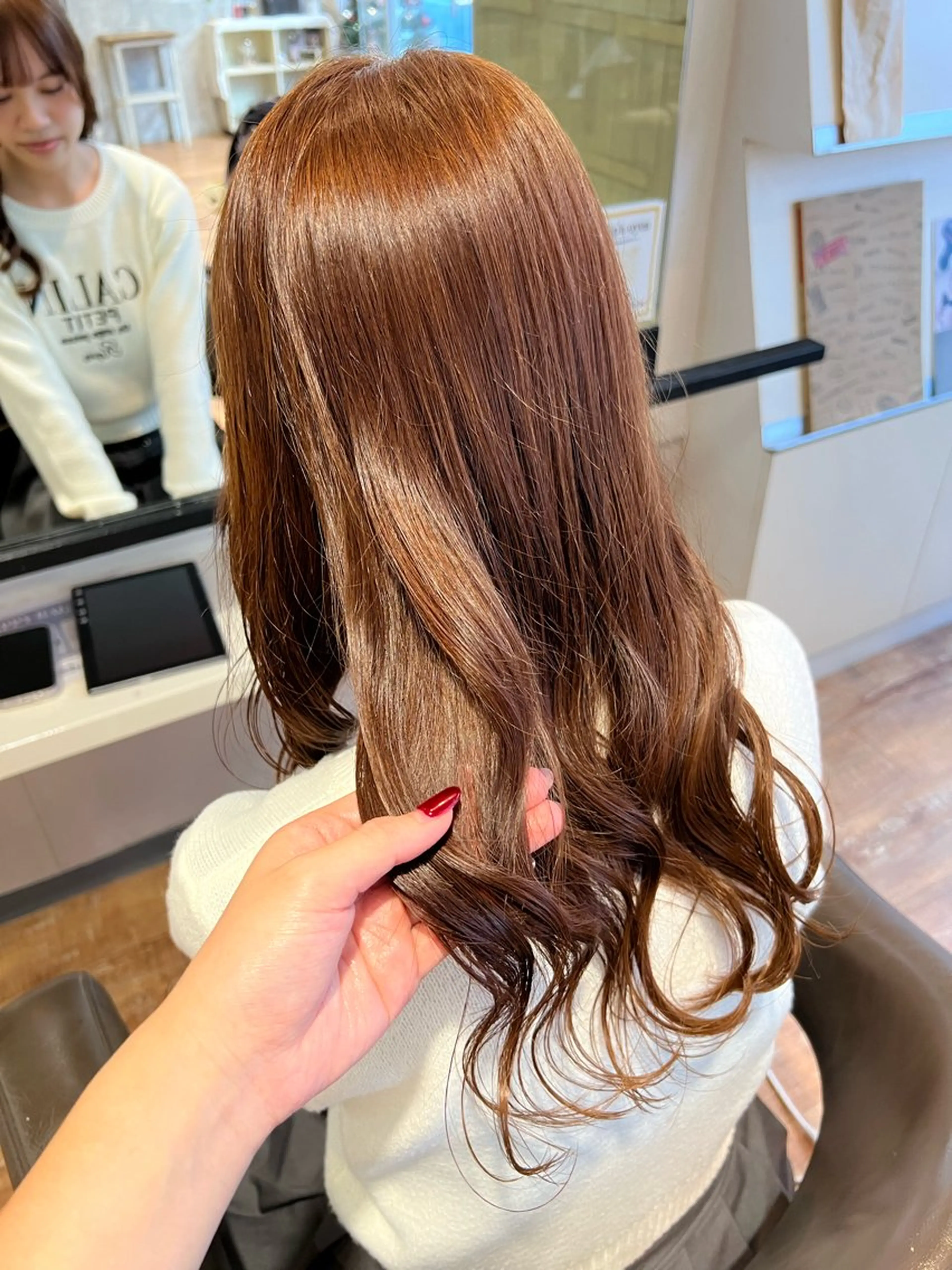カラー ベージュカラー ヘアカラー インナーカラー♡ Nanakoのヘアスタイル