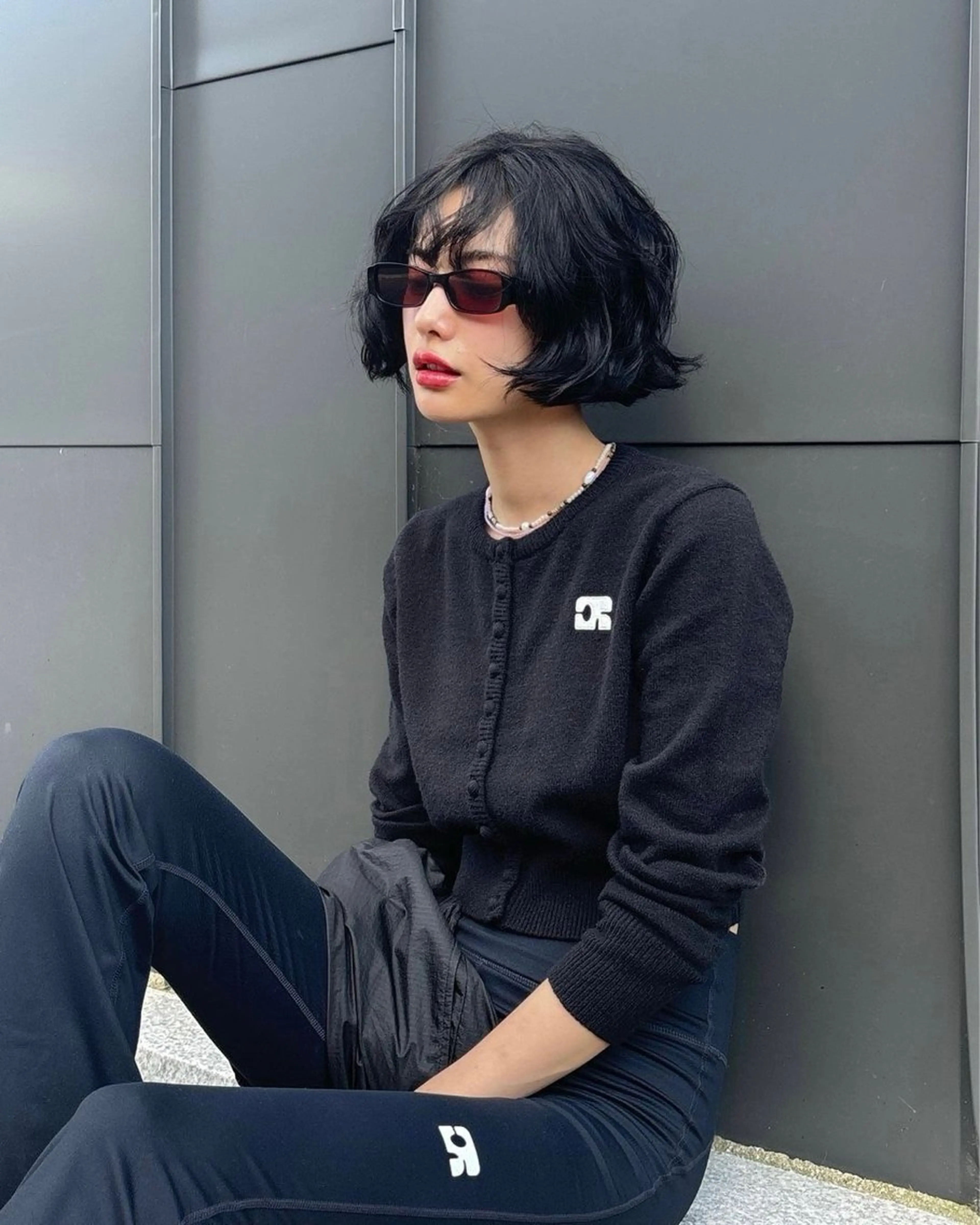 ミディアム パーマ カット パーマ お悩み解決パーマ hana🩰のヘアスタイル