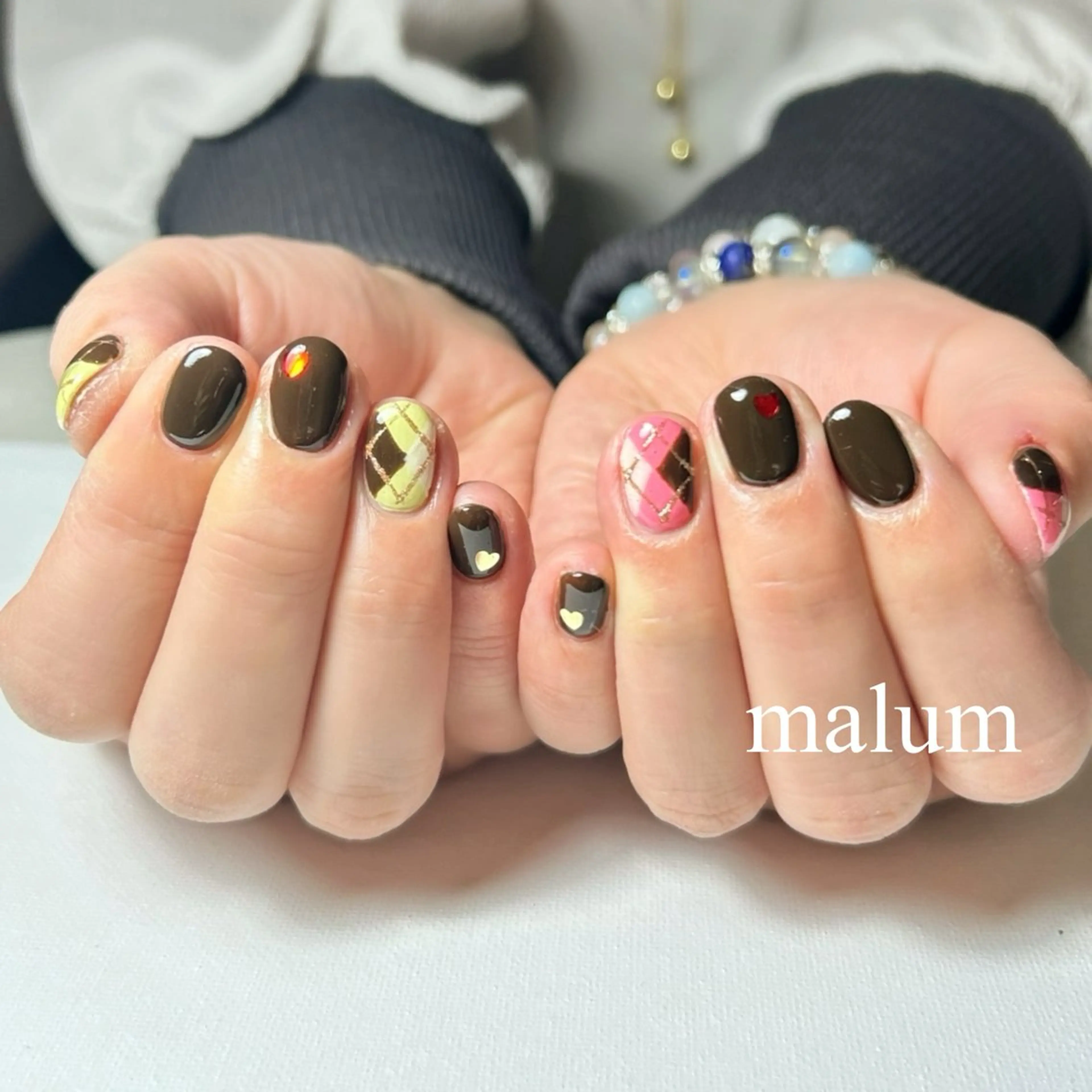 ネイル ハンドネイル malum nailのネイルデザイン
