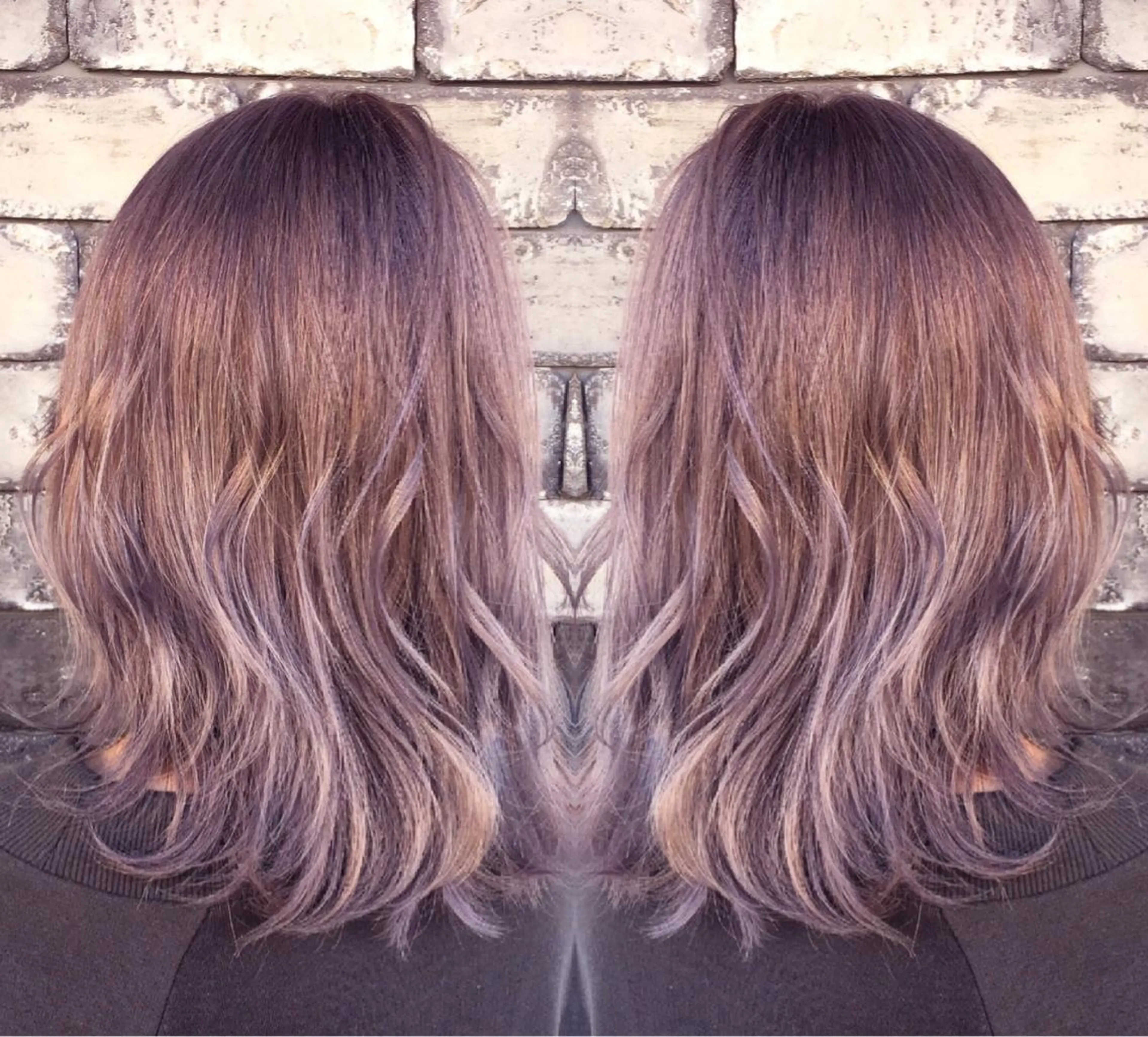 ミディアム 外国人風カラー レイヤーカット ヘアカラー トリートメント ヘアセット ❤️千葉県代表❤️ 店長❤️柿本翔一朗のヘアスタイル