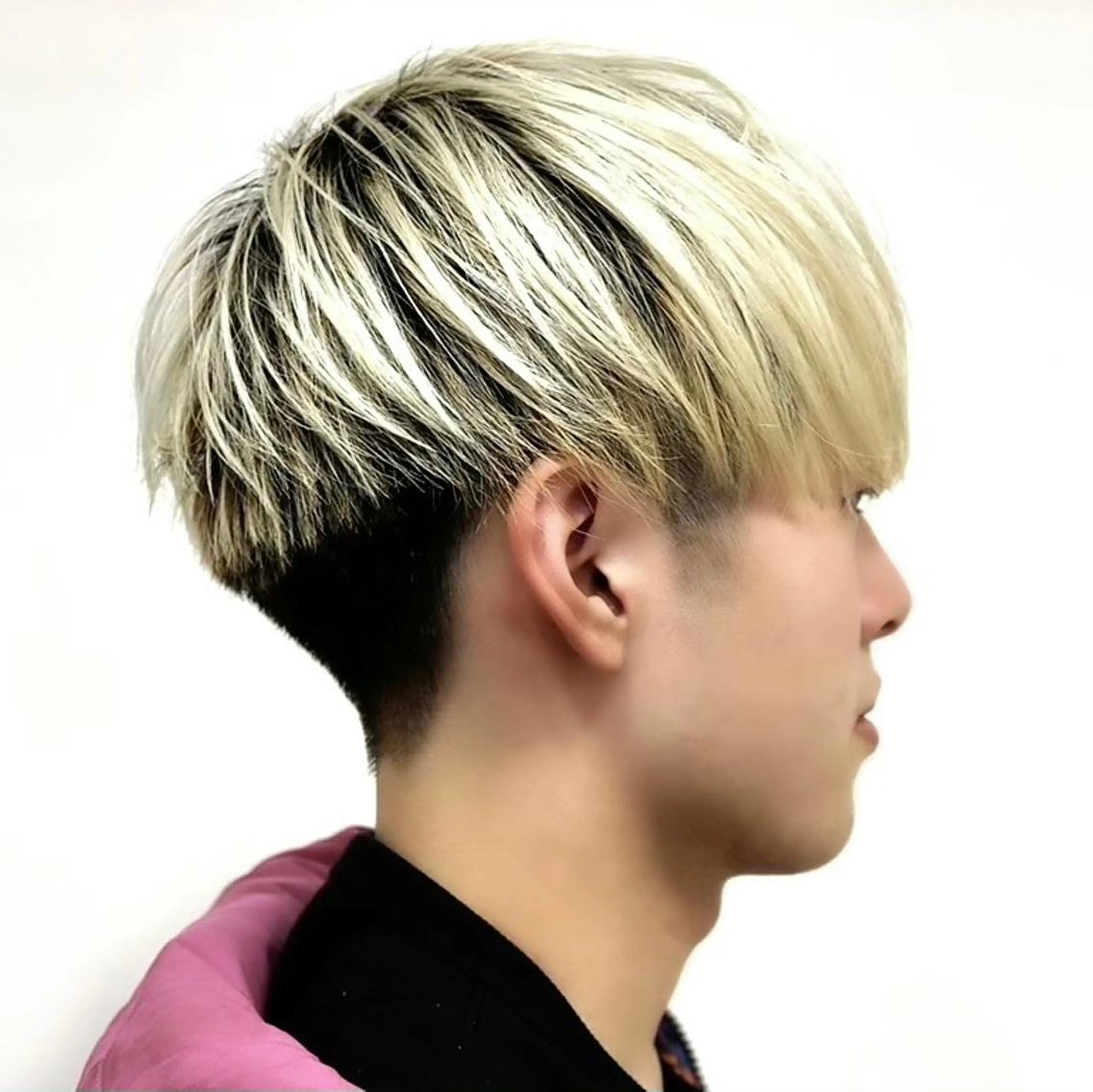 カラー ヘアアレンジ メンズ メンズブリーチ ブリーチ カット ヘアカラー トリートメント ヘアセット フウト/メンズカット /メンズパーマのヘアスタイル