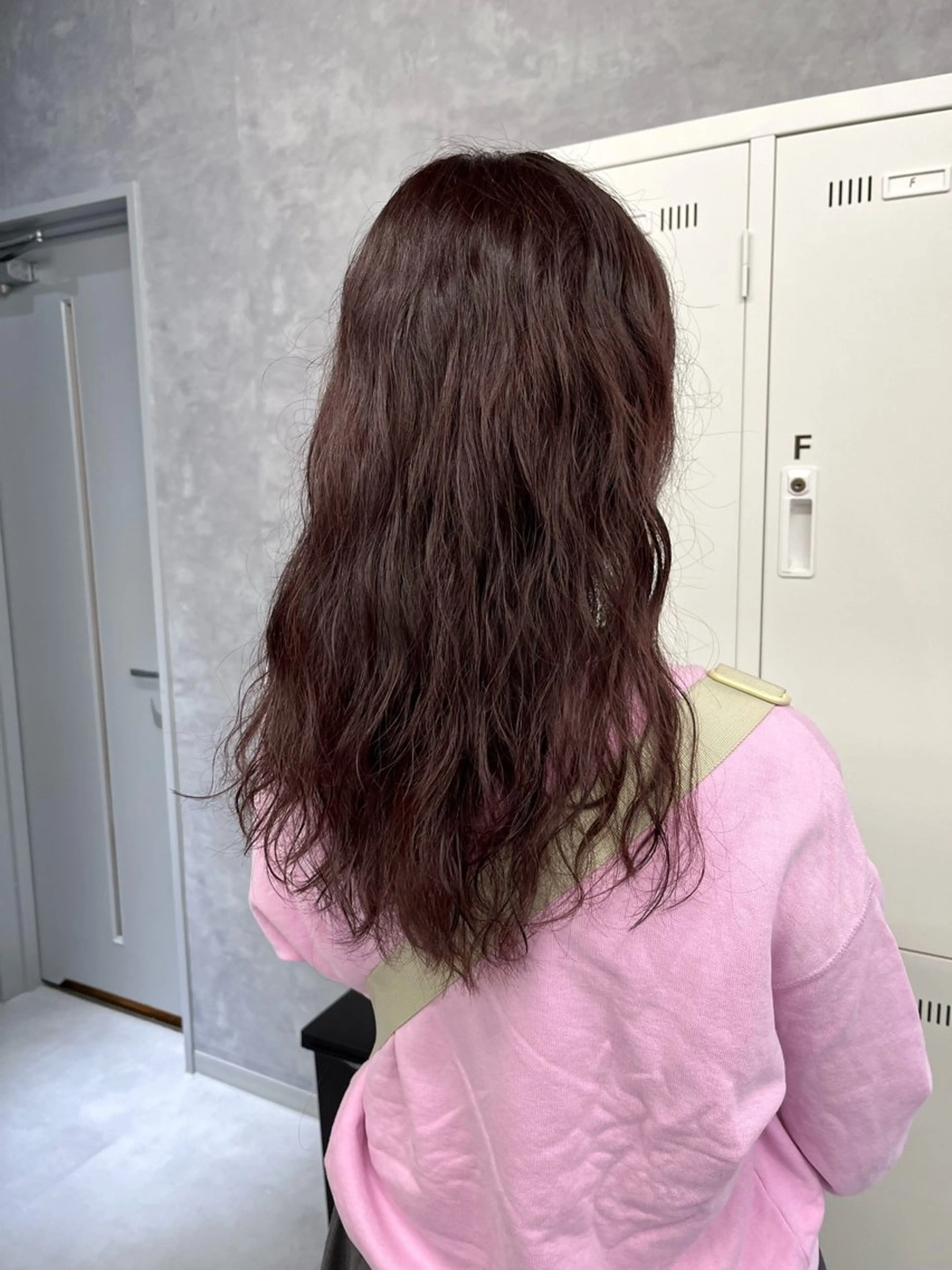 セミロング カラー セミロングパーマ ラベンダーカラー カット ヘアカラー トリートメント yuri🌼 NUMBER 天王寺のヘアスタイル