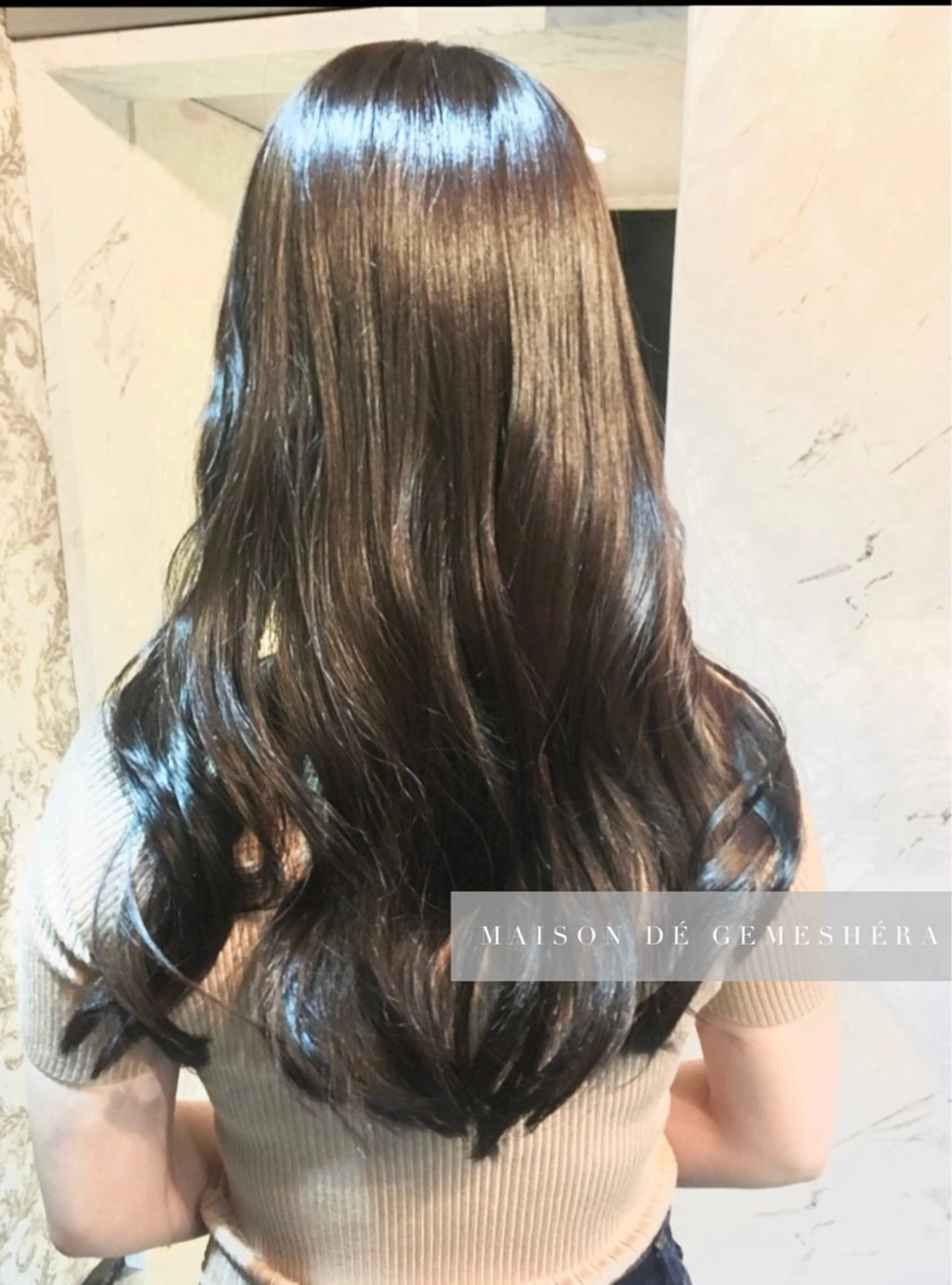 ロング Maison de  Gemeshe'ra所属・🗝髪質改善×カット 🪄Ji_yeongのヘアスタイル