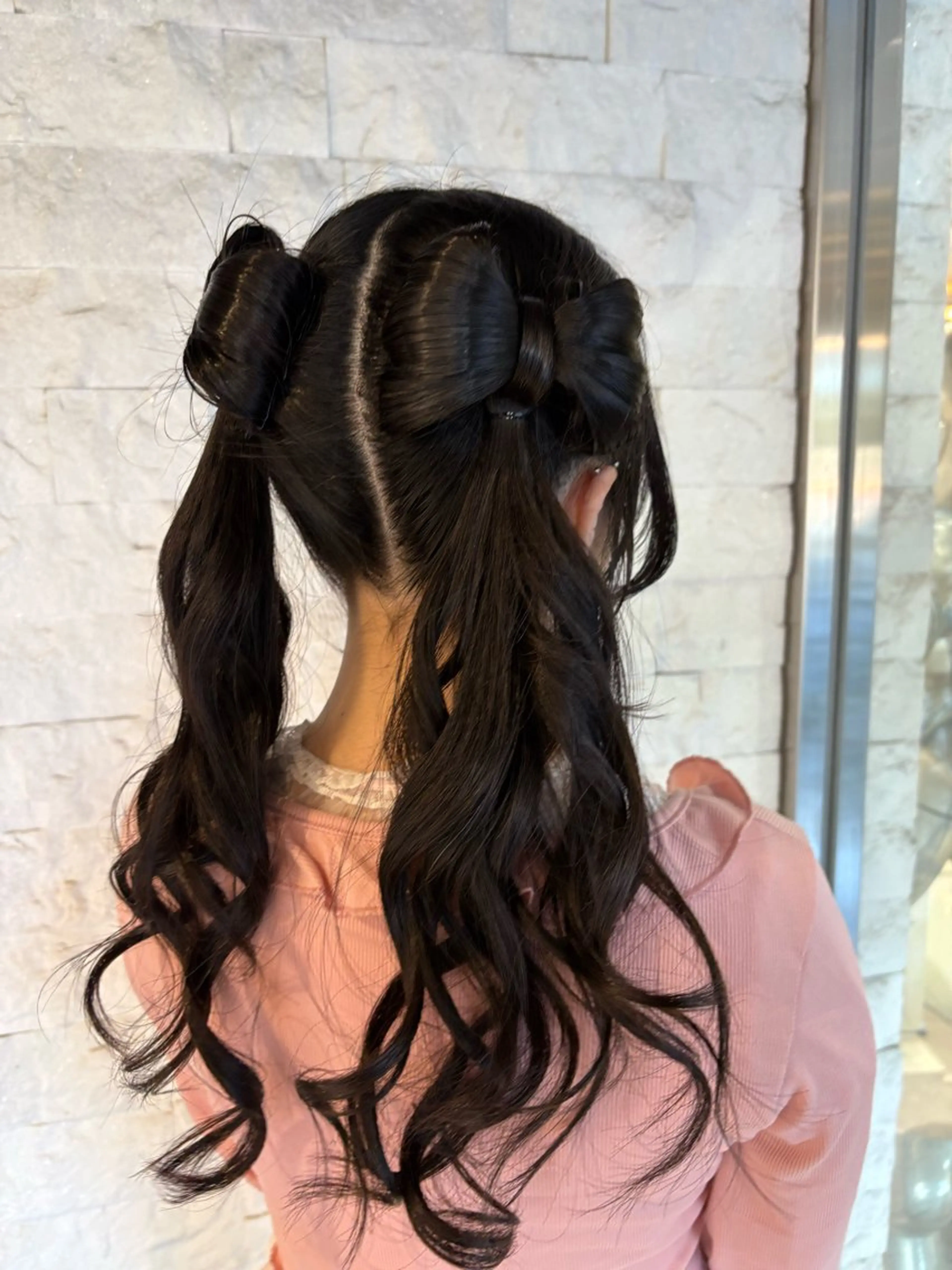 ロング デート セット/着付け/上野 /カラー/🦋シオリのヘアスタイル