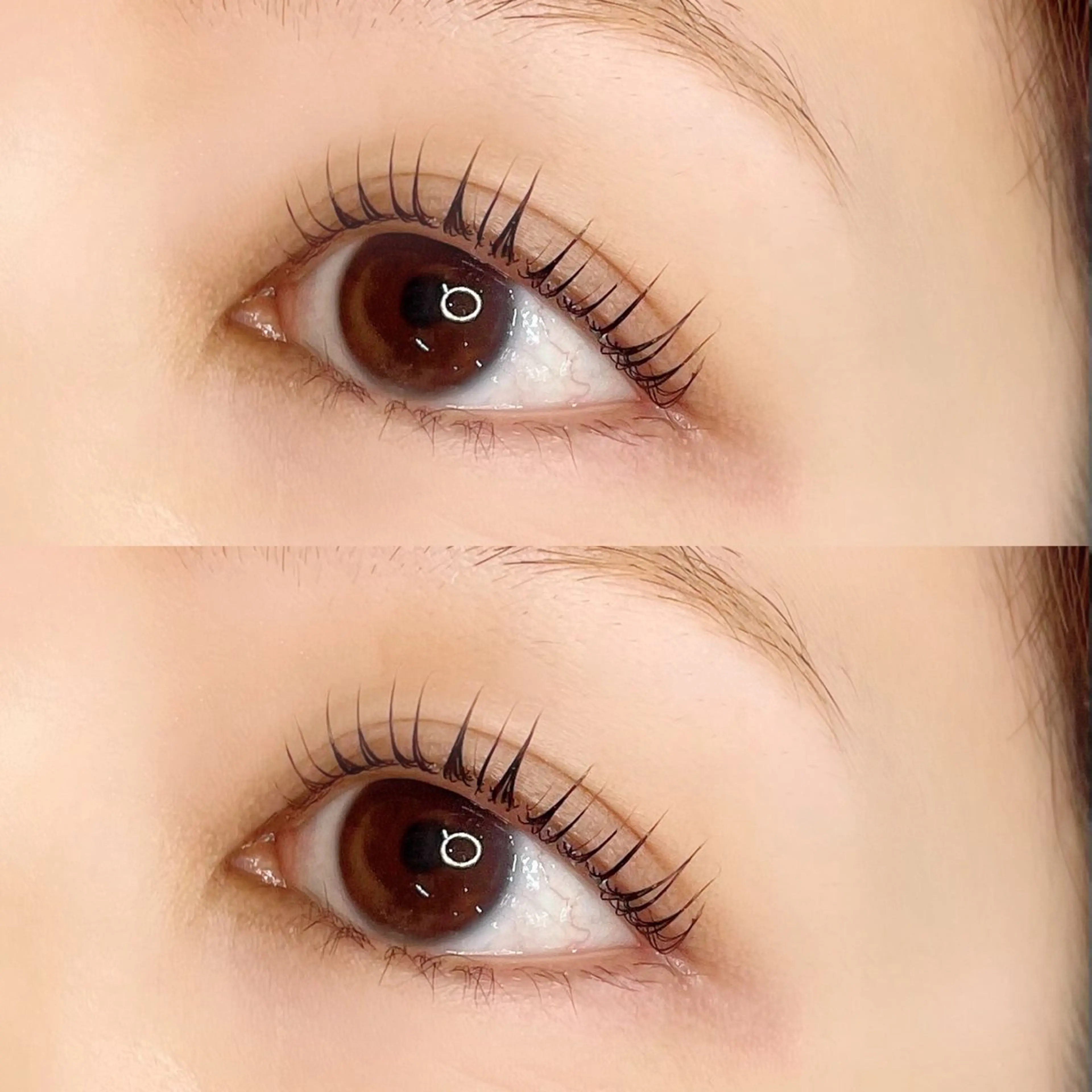 マツエク・マツパ 束感まつ毛 韓国風マツエク パリジェンヌラッシュリフト まつげパーマ 一重×まつ毛パーマ モテ眉No1🎀 sayaka.nの眉毛・アイブロウイメージ