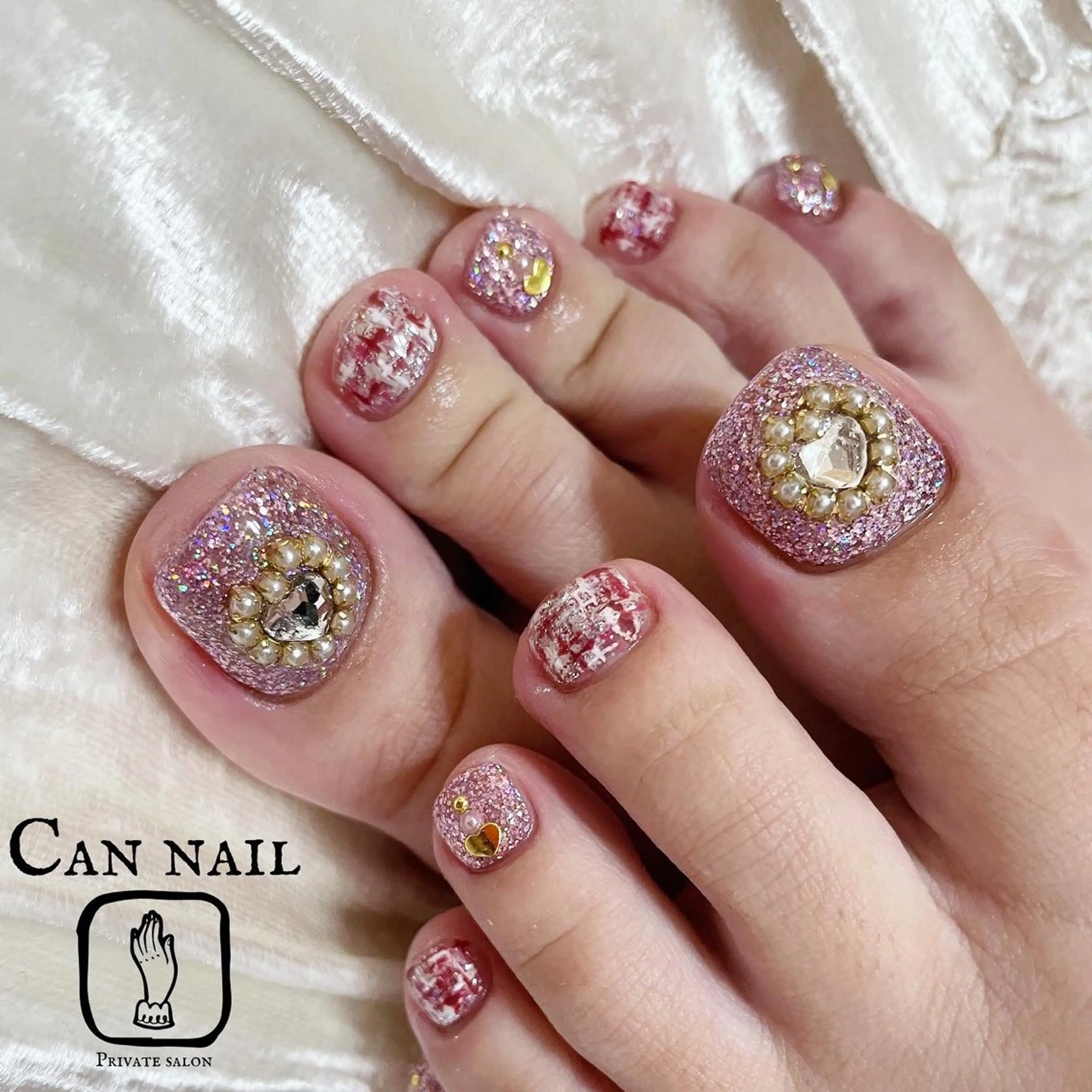 ネイル フットネイル Parfum パルファンのネイルデザイン