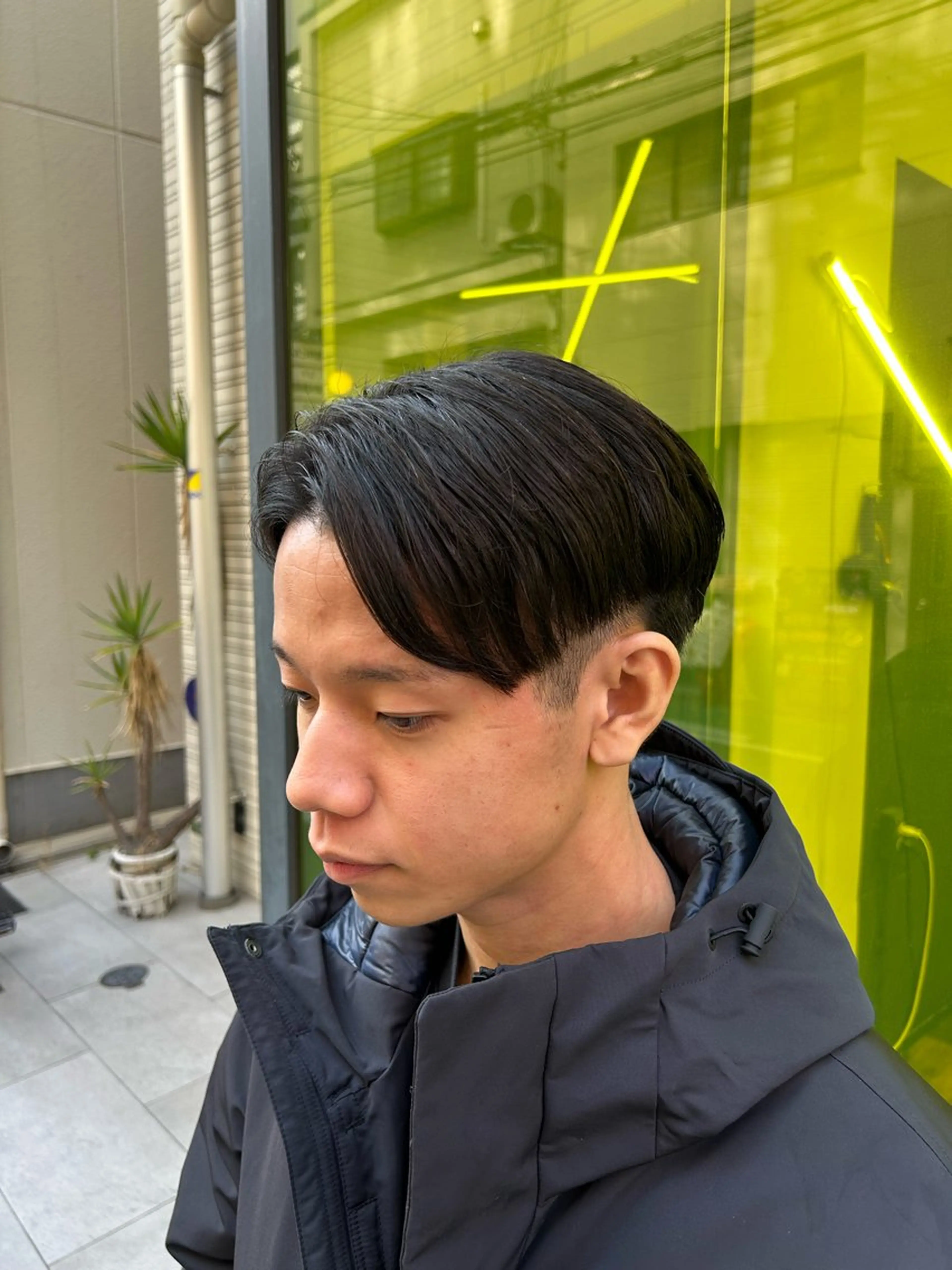 2／25日限定【マッシュ、センターパート】メンズの写真