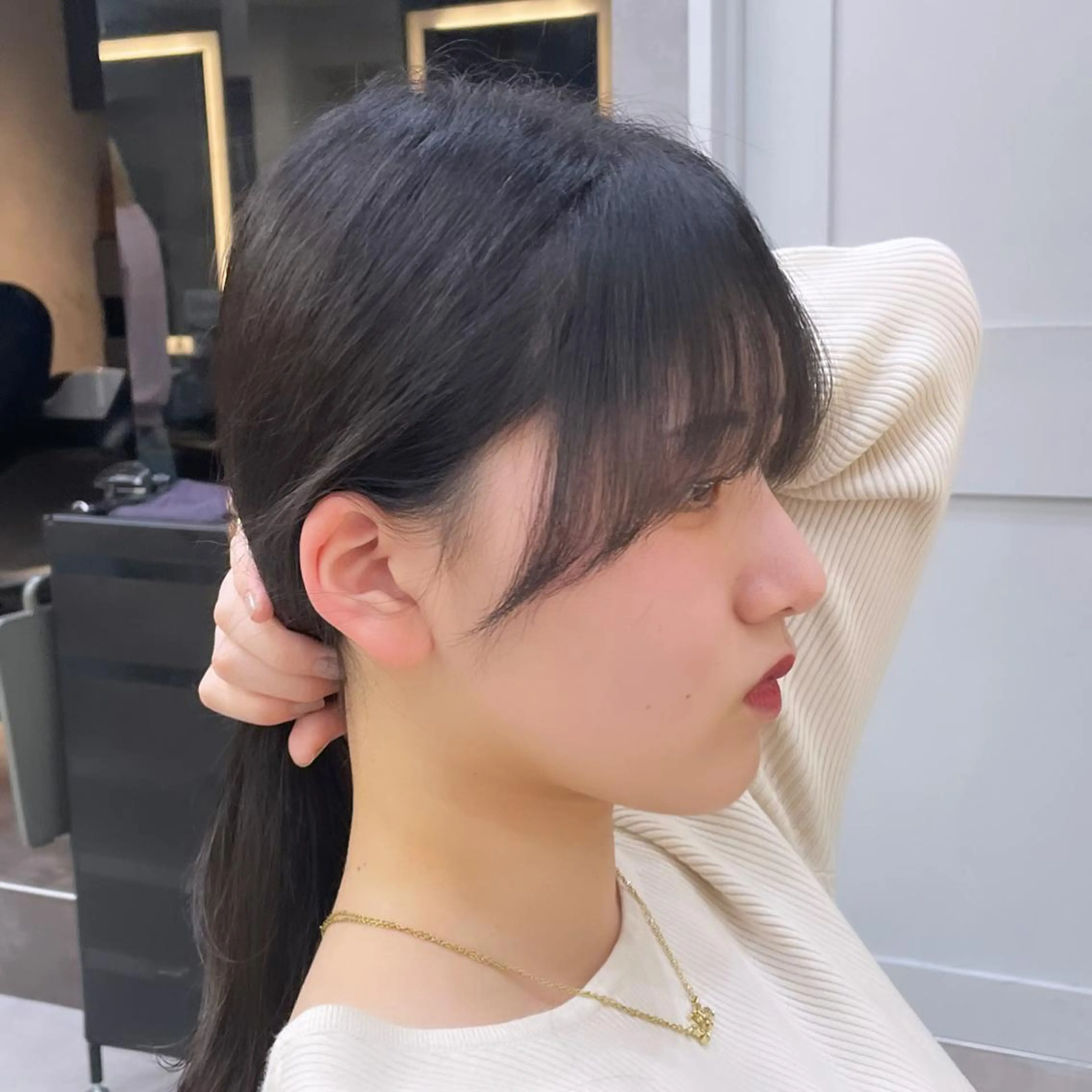 ロング 池袋/韓国/レイヤー 髪質改善/村上けいとのヘアスタイル