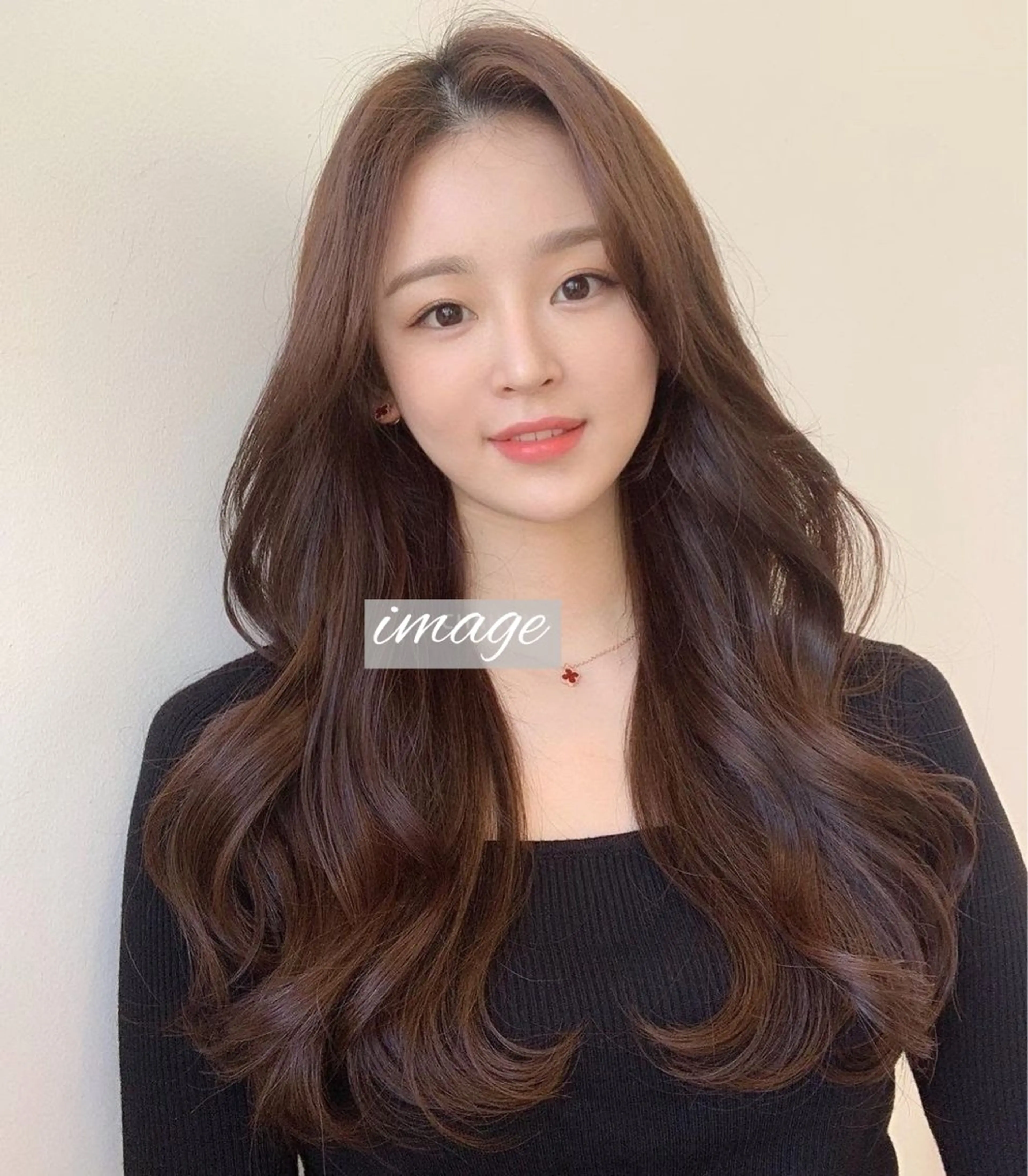 💐minimo限定💐韓国好きの🇰🇷カット+髪質改善カラー+3stepトリートメントの写真