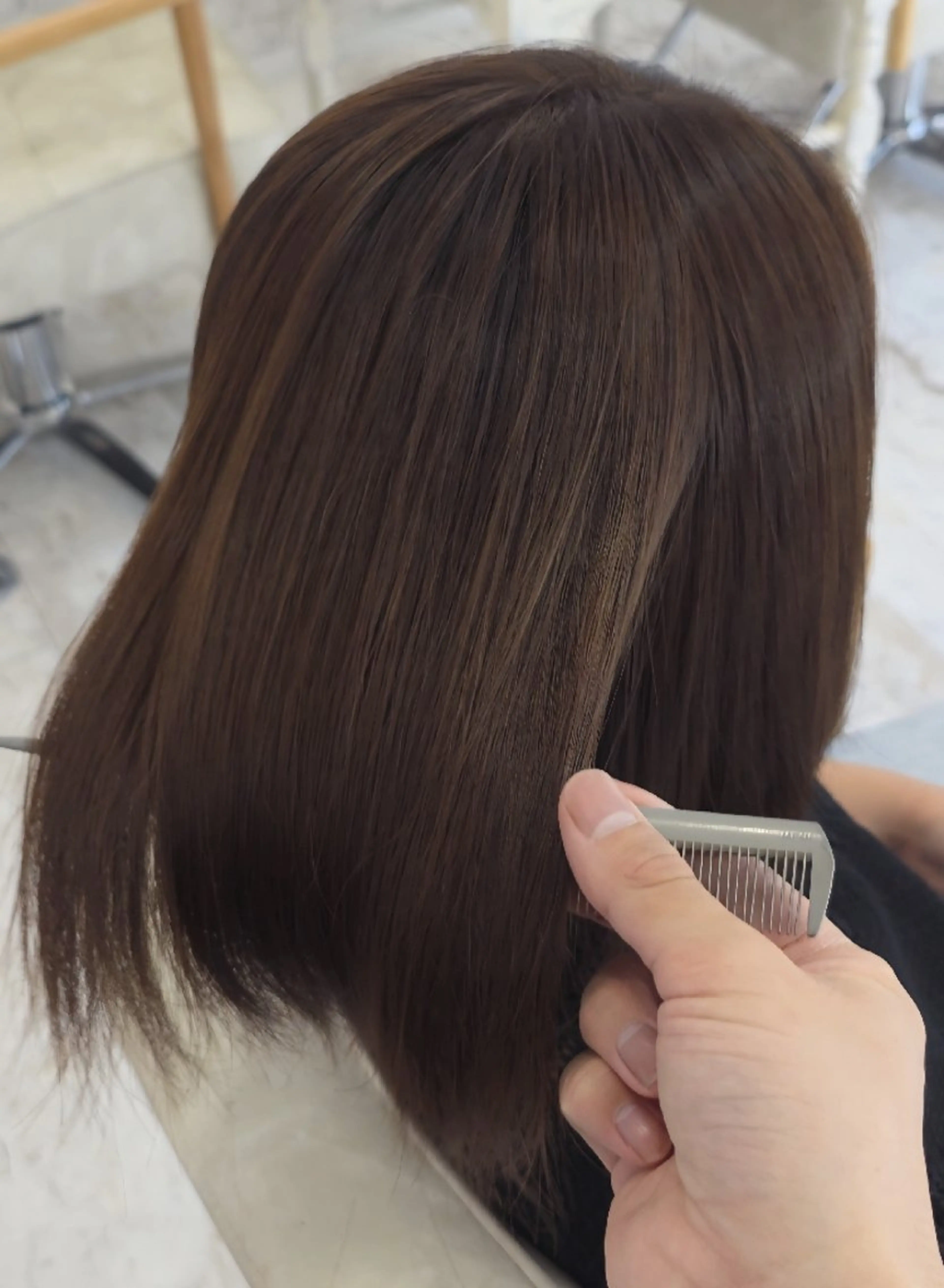 カラー 髪質改善 Esprit de Solidarite所属・川瀬 夢来のヘアスタイル