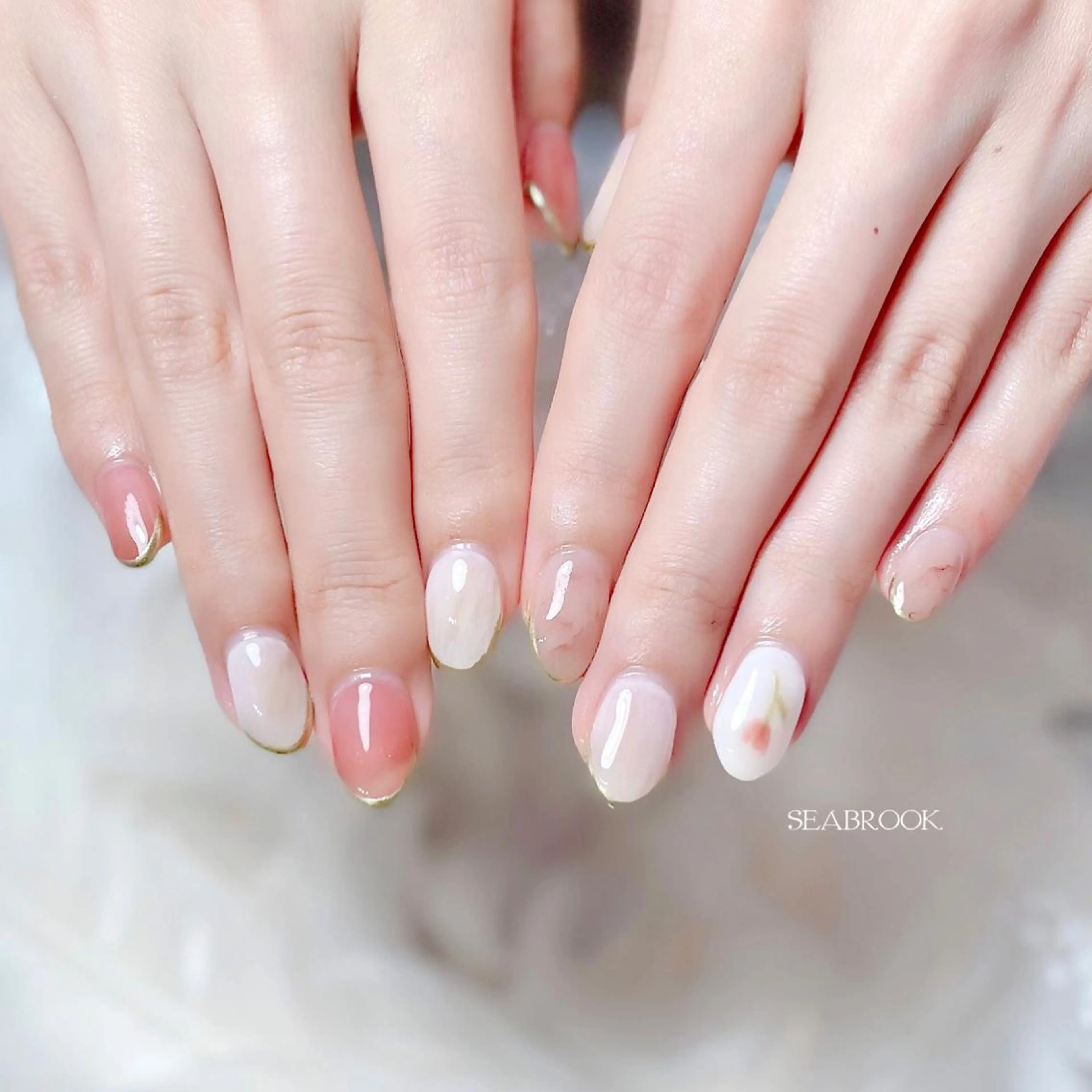 ネイル ハンドネイル 鈴木 奈穂子のネイルデザイン