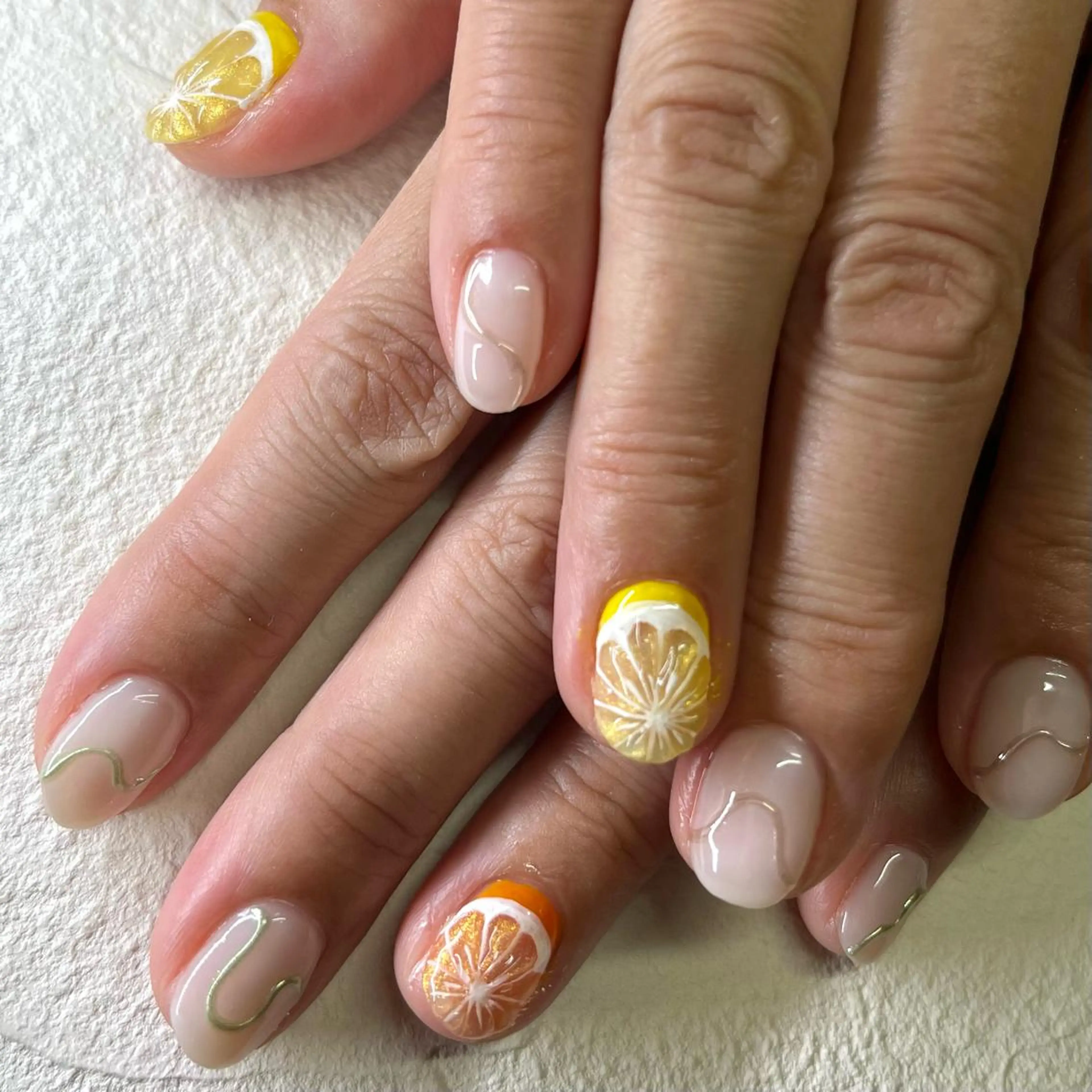 ネイル ハンドネイル ネイルスタジオ コスタ•デルマールのネイルデザイン