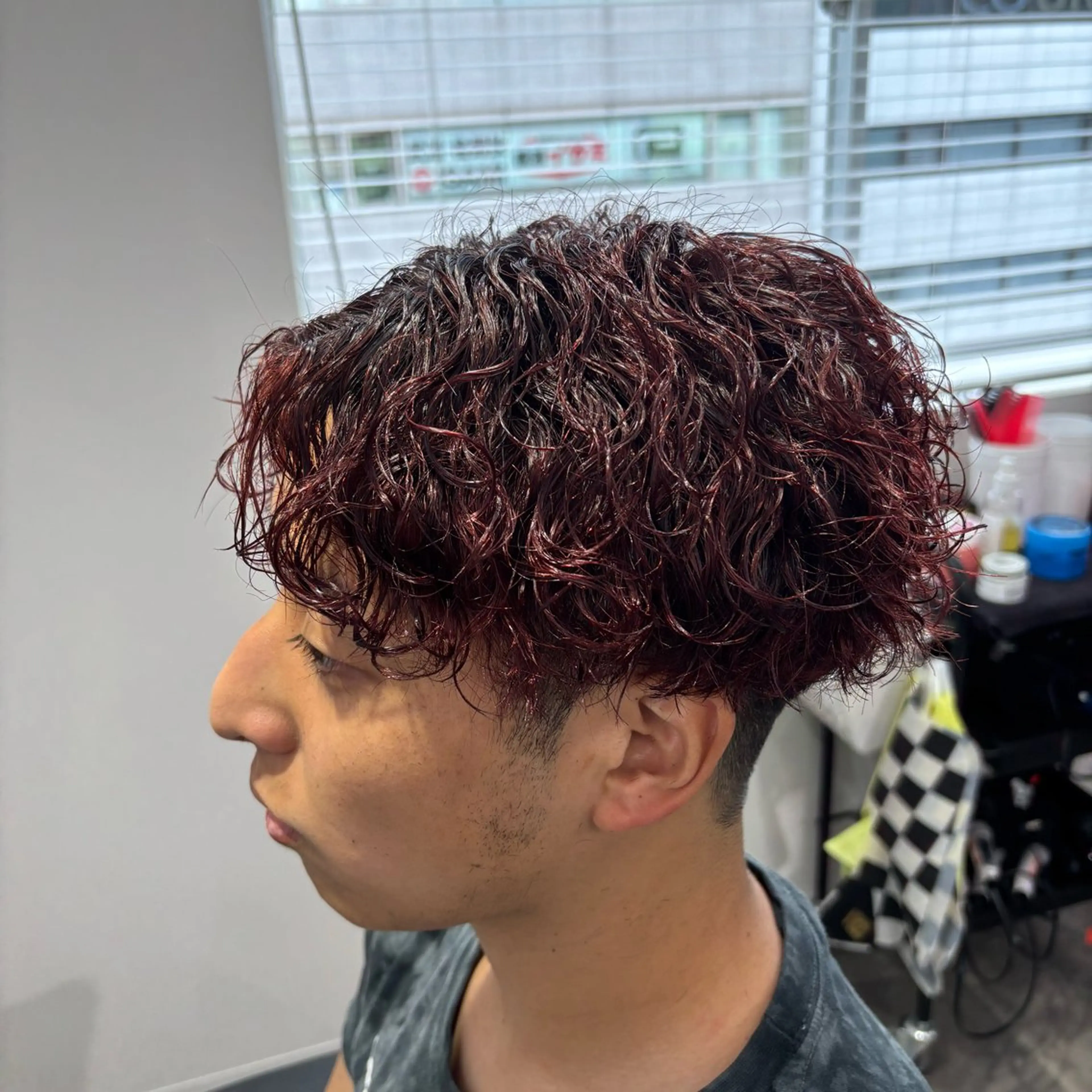 メンズ カット パーマ フェザーパーマ職人 🪽yutoのヘアスタイル