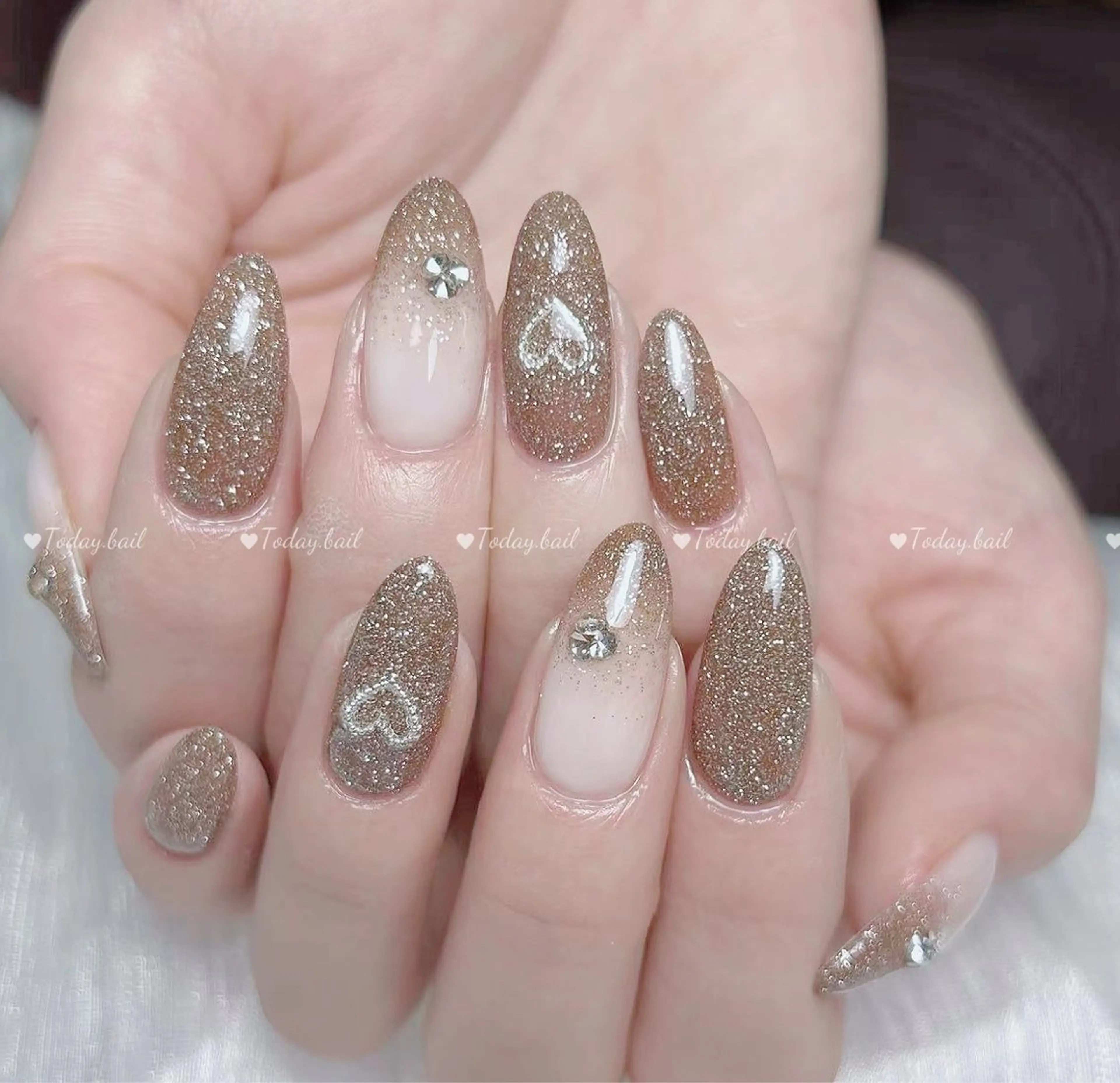 ネイル ハンドネイル 🎀Today nail💅のネイルデザイン