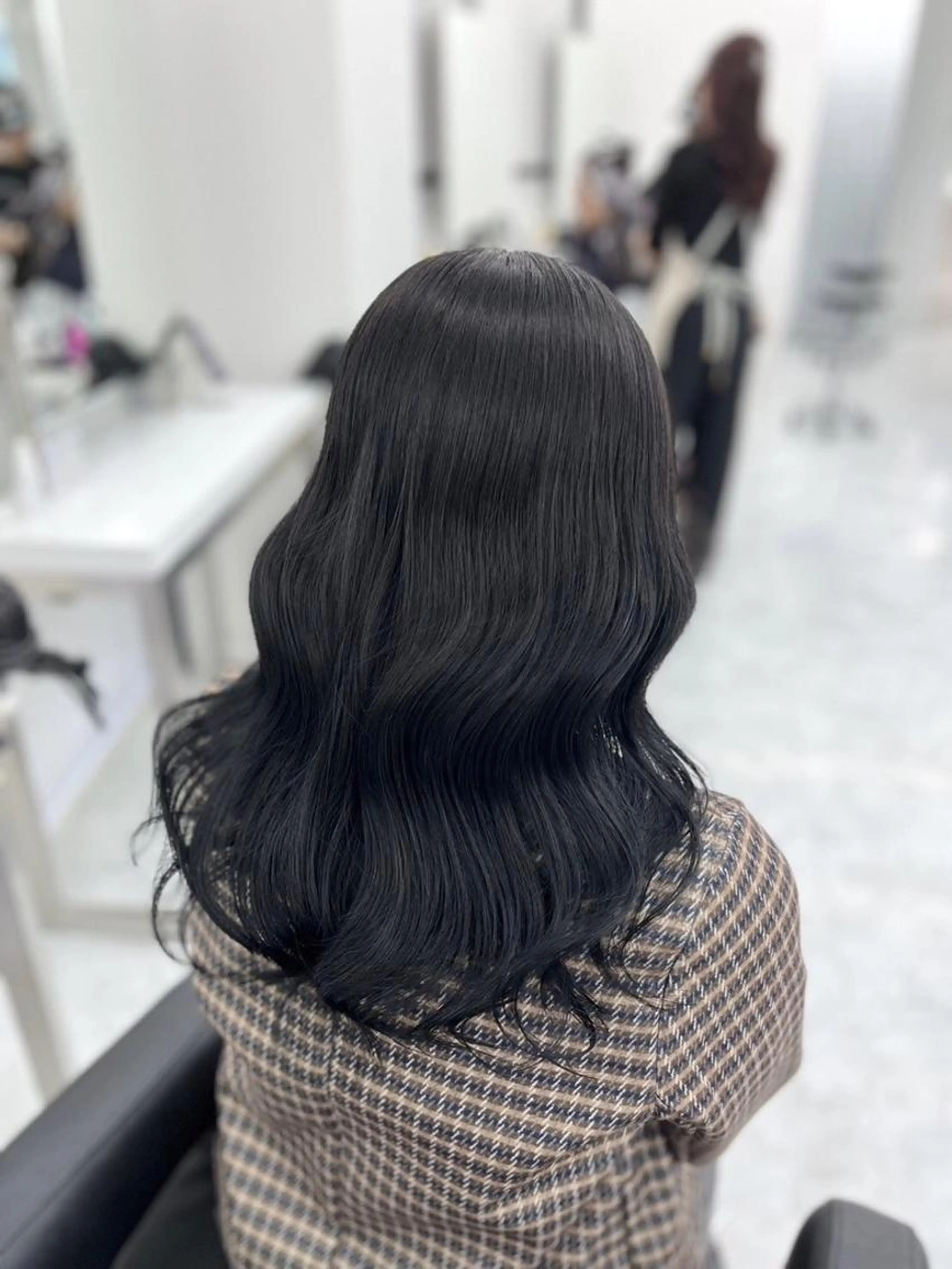 【💕2回目の方限定💕】ダメージケア🫧透明感うる艶カラー➕髪質改善トリートメント➕炭酸スパ💗の写真