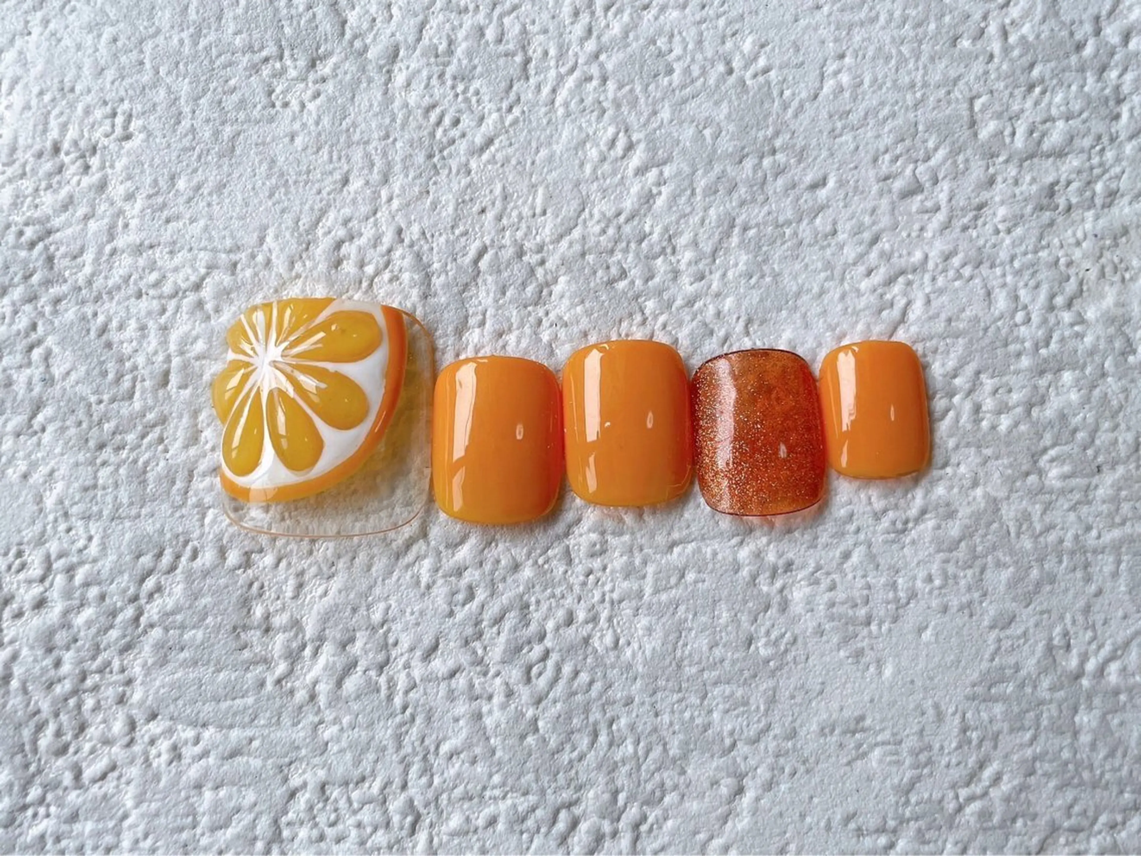 ネイル オーロラネイル フットネイル フレンチネイル ジェルネイル 韓国ネイル Mogu nail 二子玉川のネイルデザイン