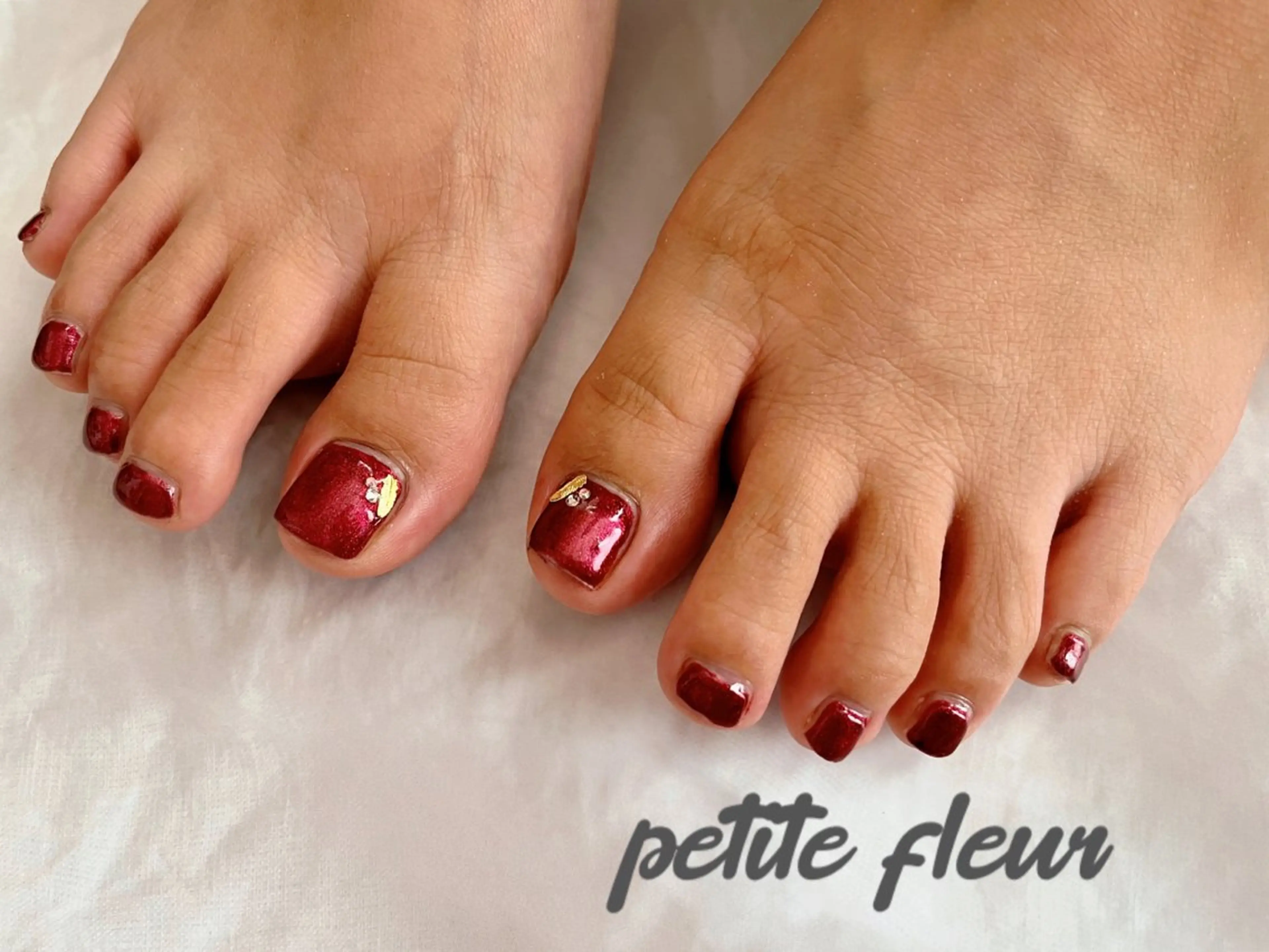 ネイル フットネイル ビューティーサロン プチフルールのネイルデザイン