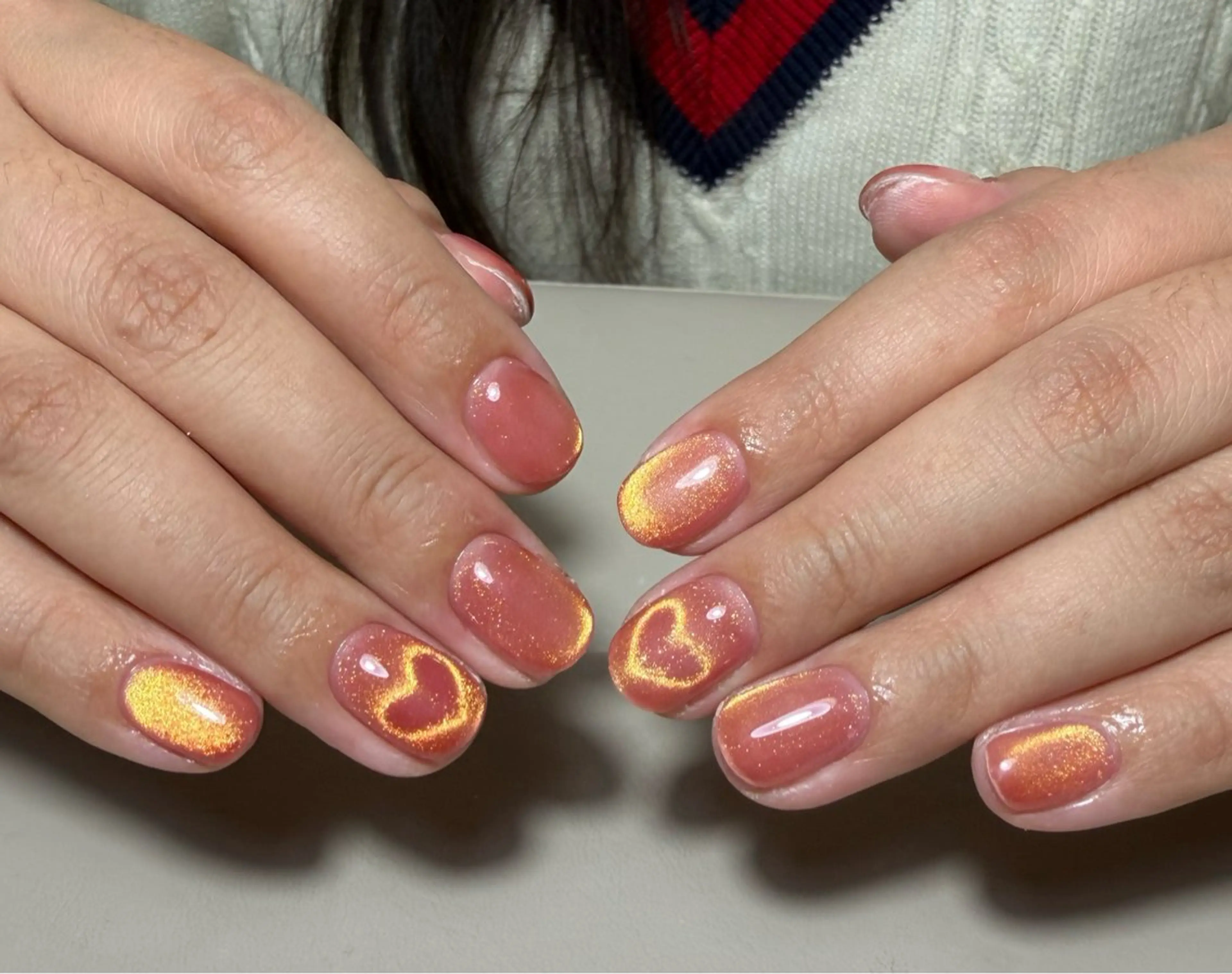 ネイル ハンドネイル ハンドケア 🍑 momo_nailのネイルデザイン