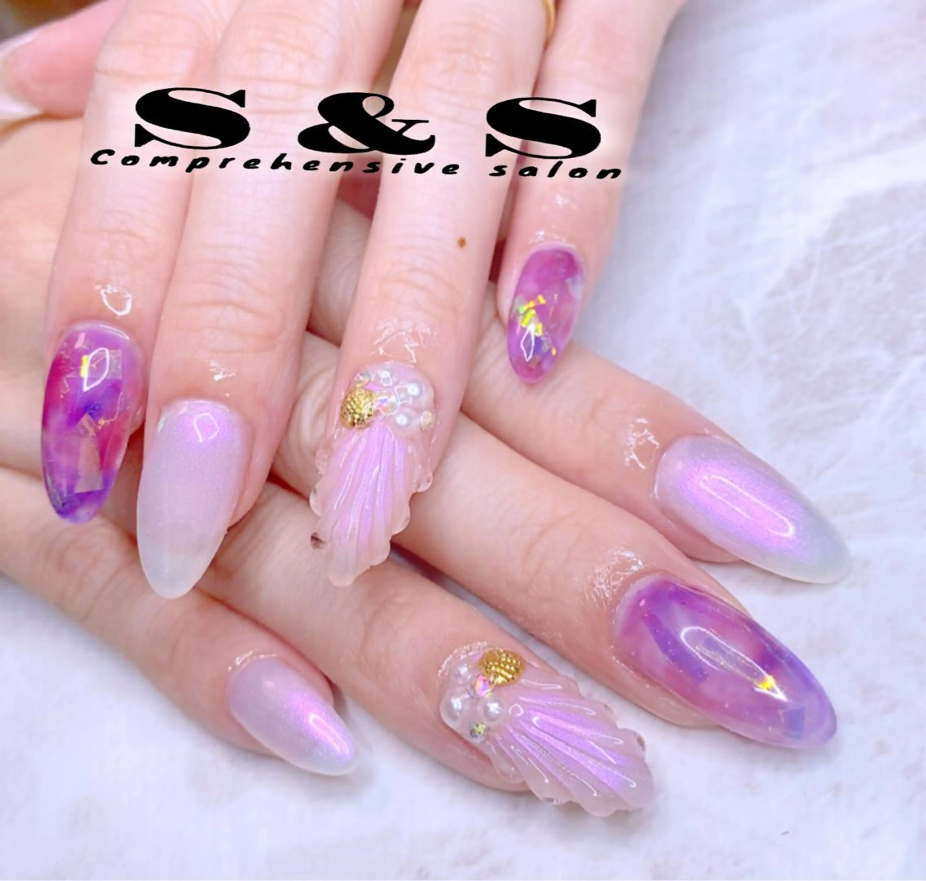 ネイル 長さ出し メンズネイル 持ち込み スカルプネイル ハンドネイル フットネイル ハンドケア S&S 村田小百合のネイルデザイン