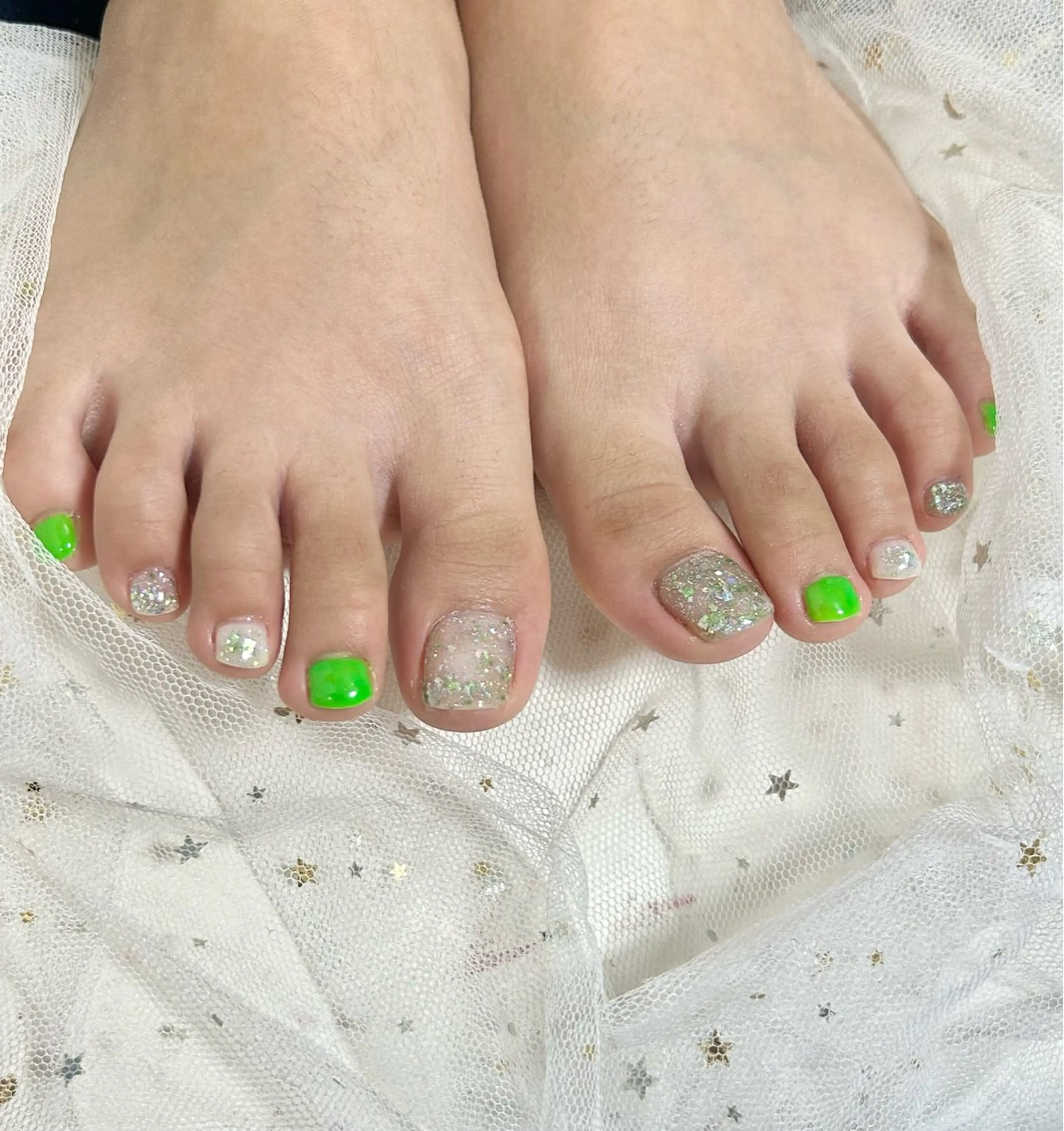 ［ミニモ学割］🩵フット店内デザインコース（オフ有り）の写真