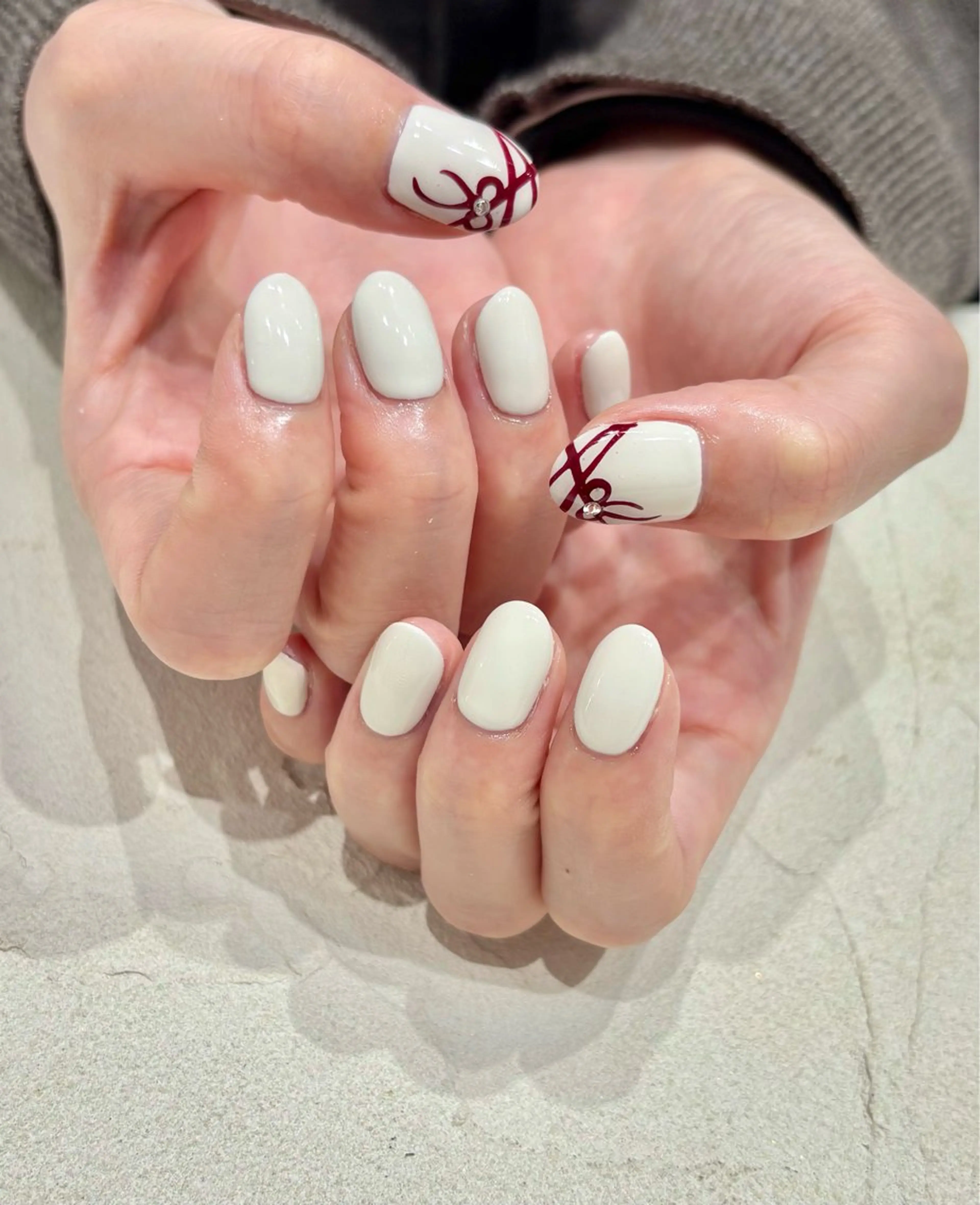 ネイル ハンドネイル Bianca SHIRANEのネイルデザイン