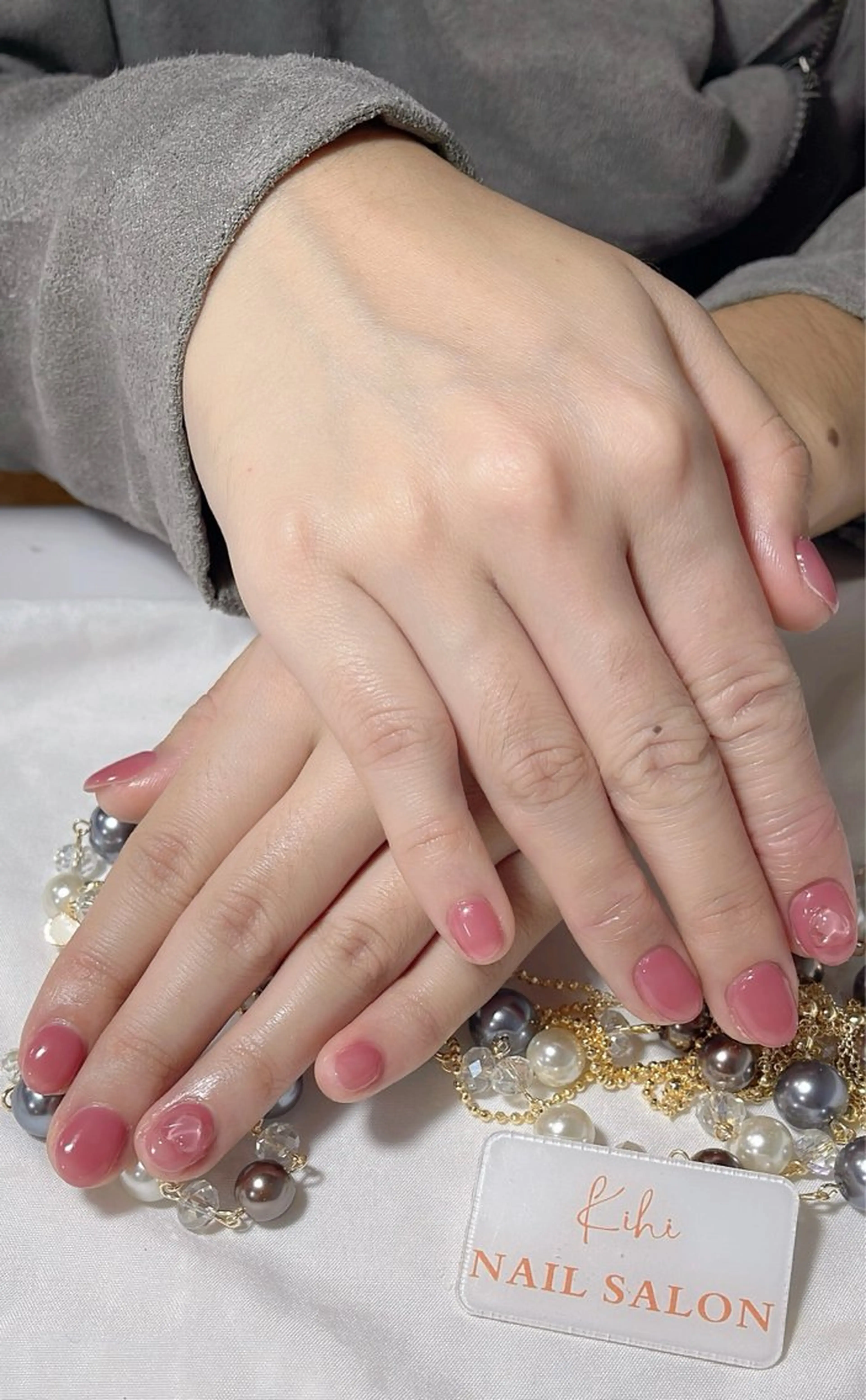 ネイル アートネイル フレンチネイル ジェルネイル グラデーション 韓国ネイル 村中 ハナのネイルデザイン