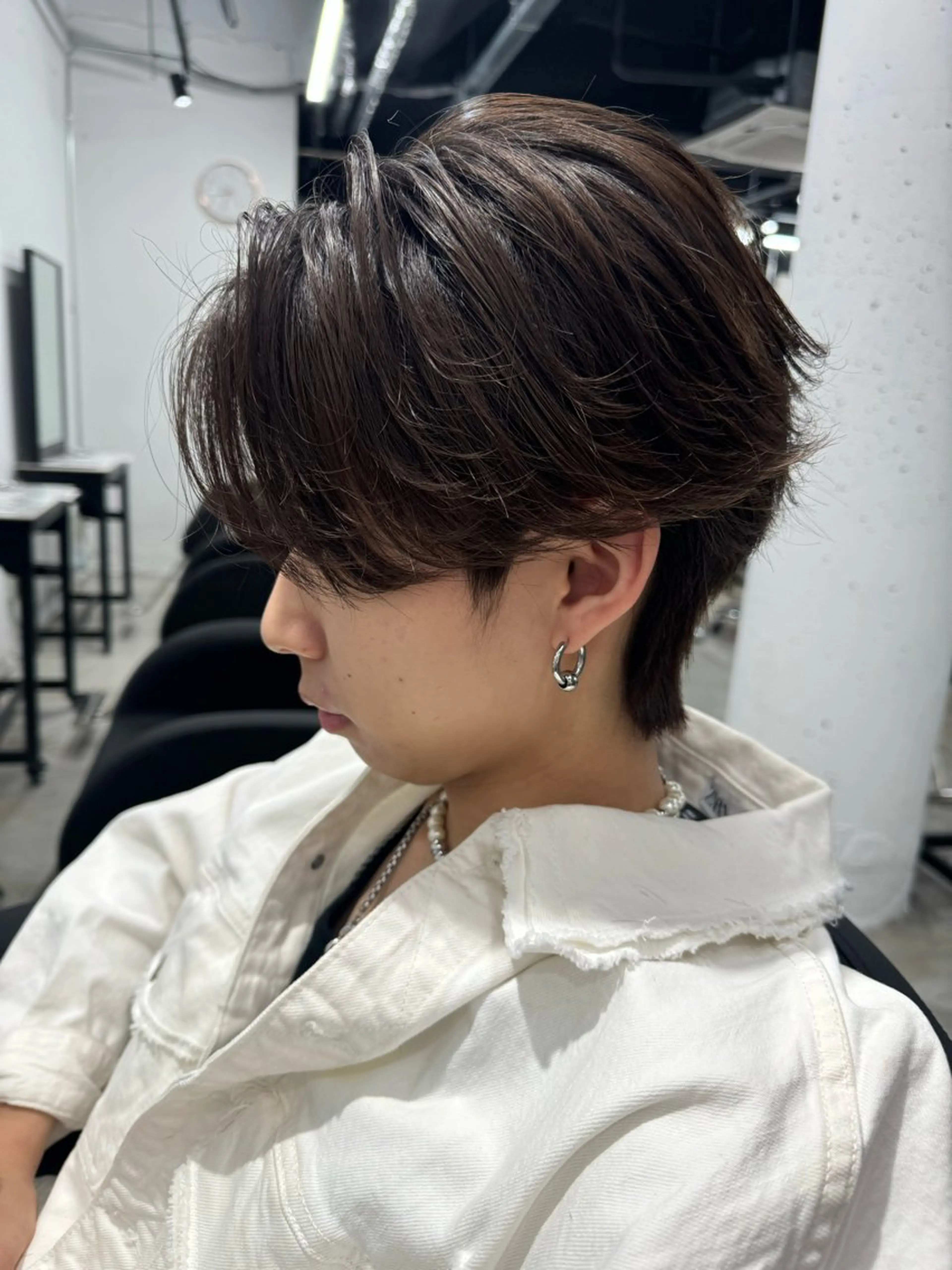 メンズ カット パーマ 縮毛矯正 トリートメント ヘアセット Pia/KIRIA /福岡美容室のヘアスタイル