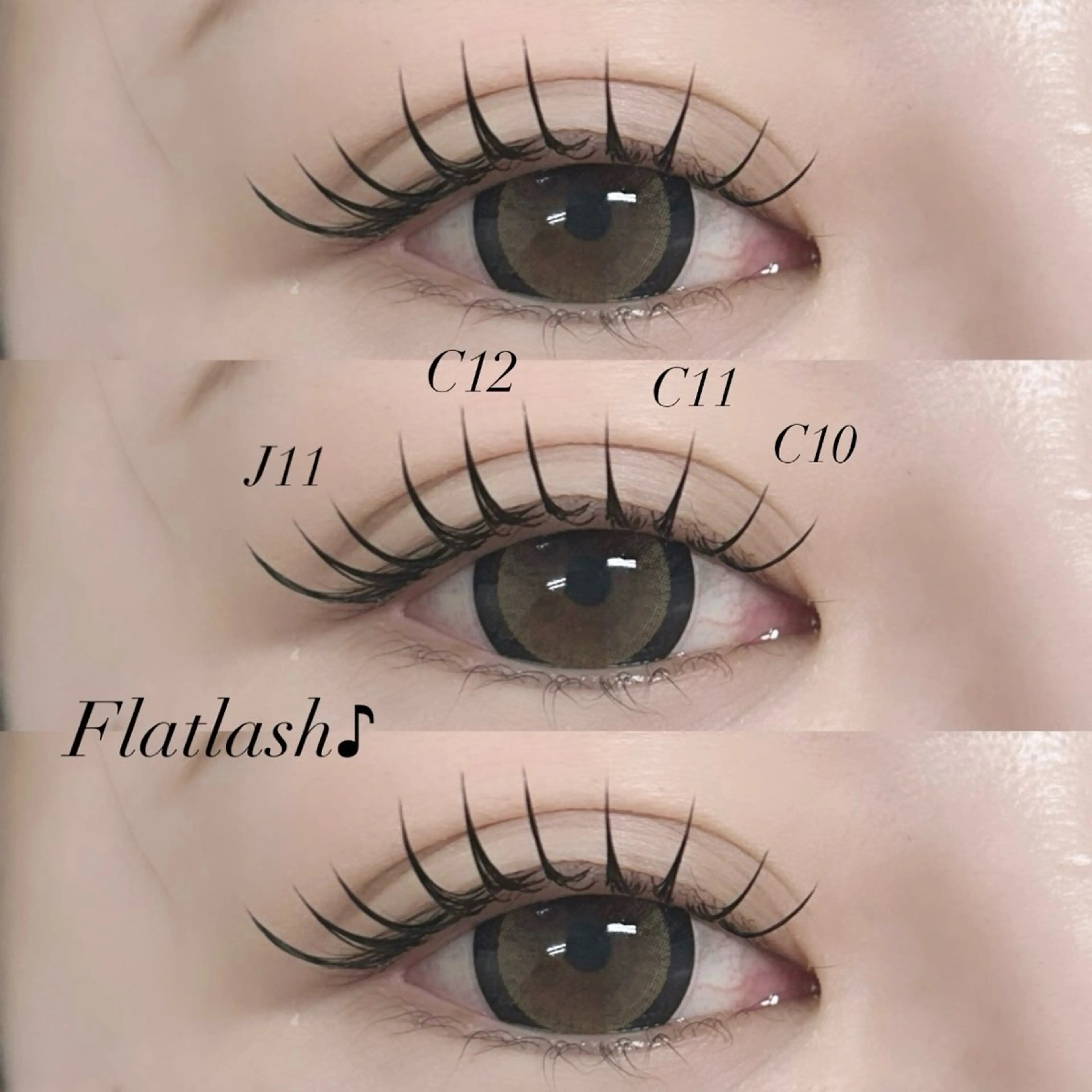 🩷付け心地No.1🩷フラットラッシュ【140本¥5500】or【160本¥6000】の写真