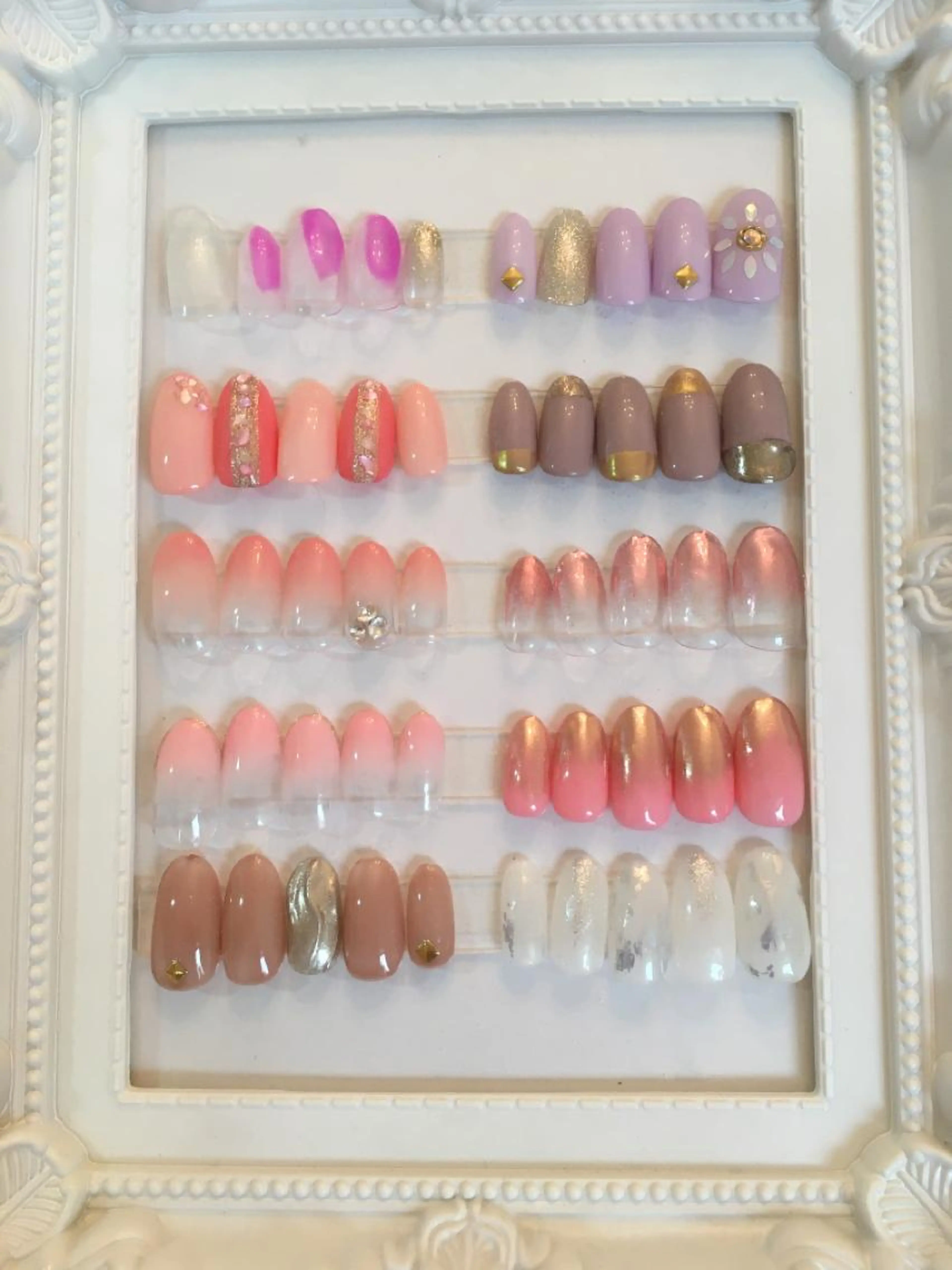 オフありハンドサンプルデザインの写真